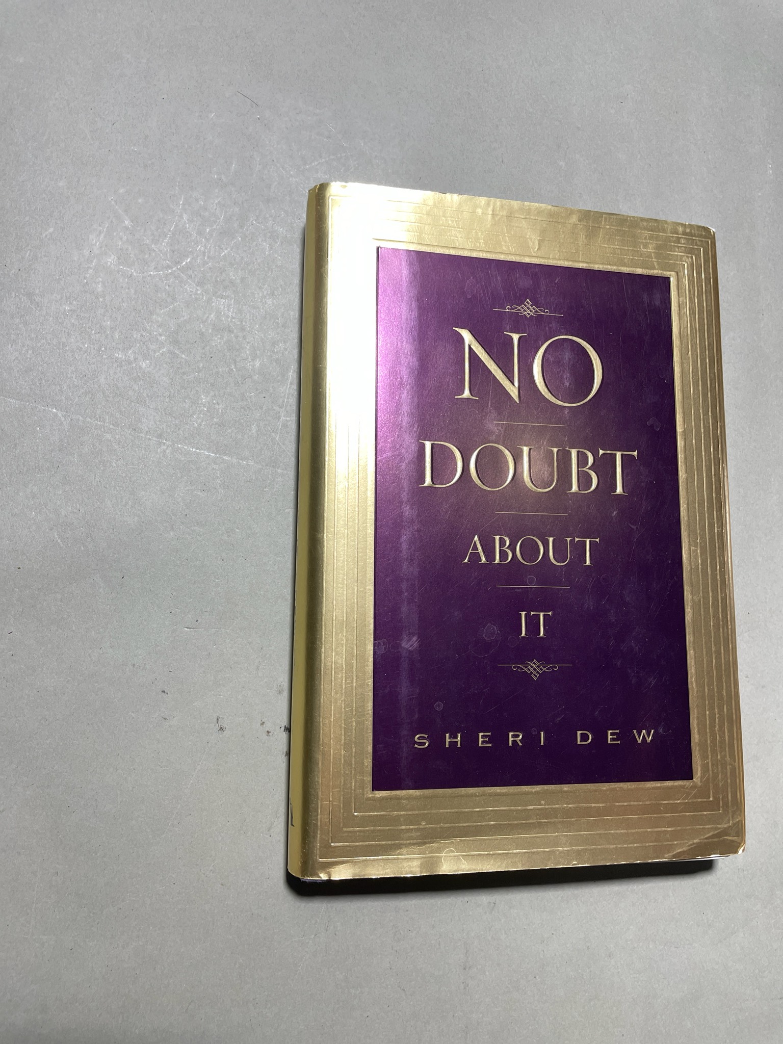 BOOKCRAFT Purple Gold Book