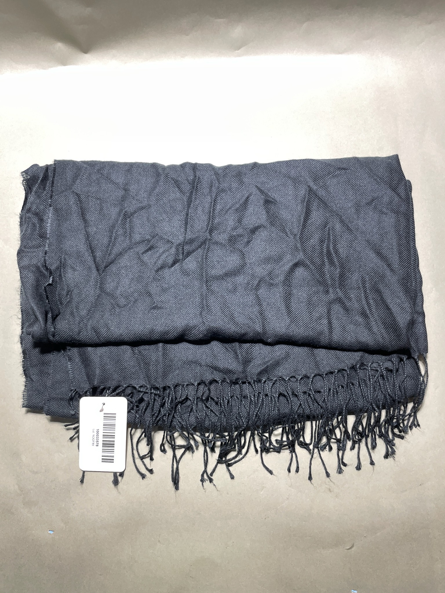 Liz Claiborne Black Woven Scarf