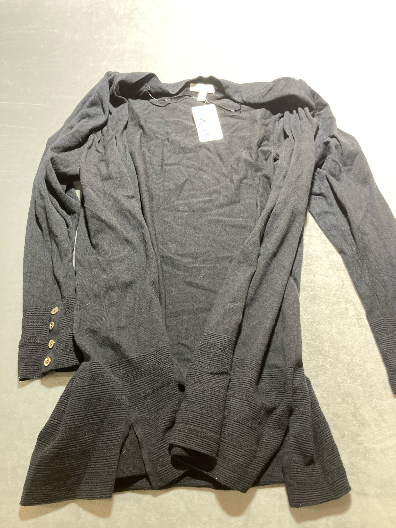 Dark Gray Long Sleeve Sweater