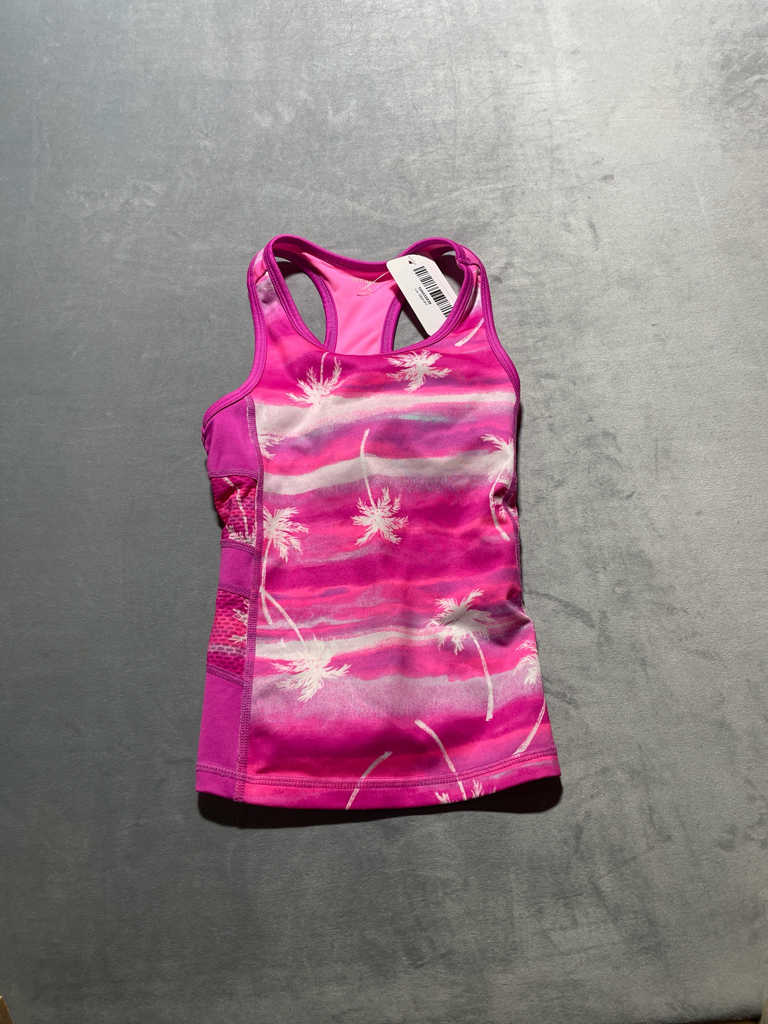 Gymgo pink tree athletic tank size 5-6