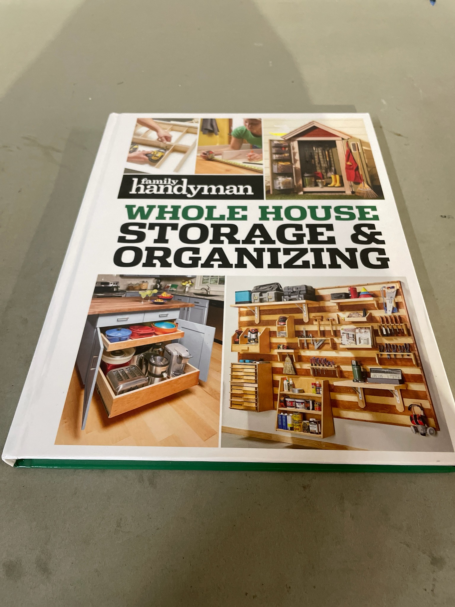 Family Handyman Whole House Storage & Organizing Hardcover Book
