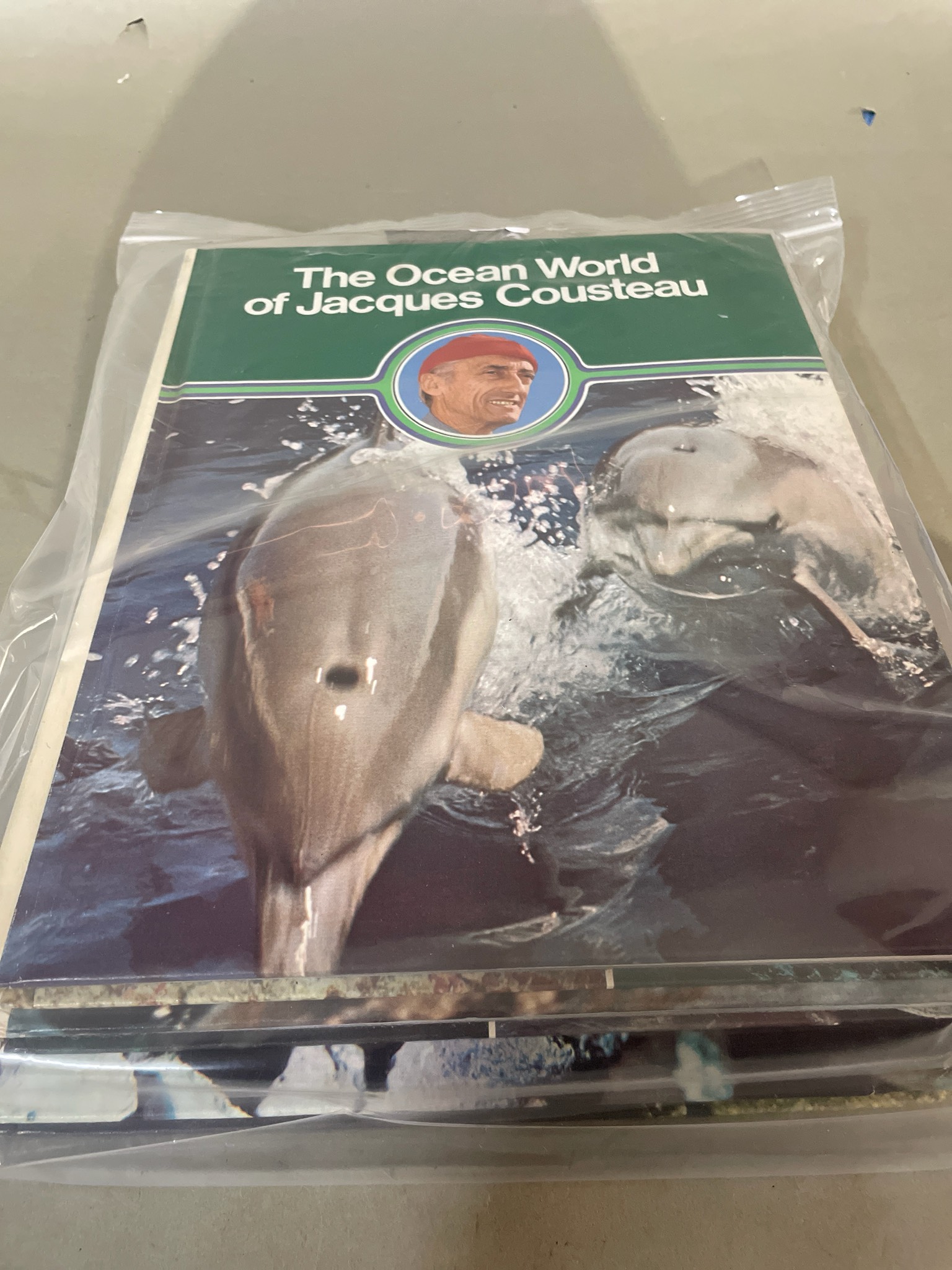 Green The Ocean World of Jacques Cousteau Book