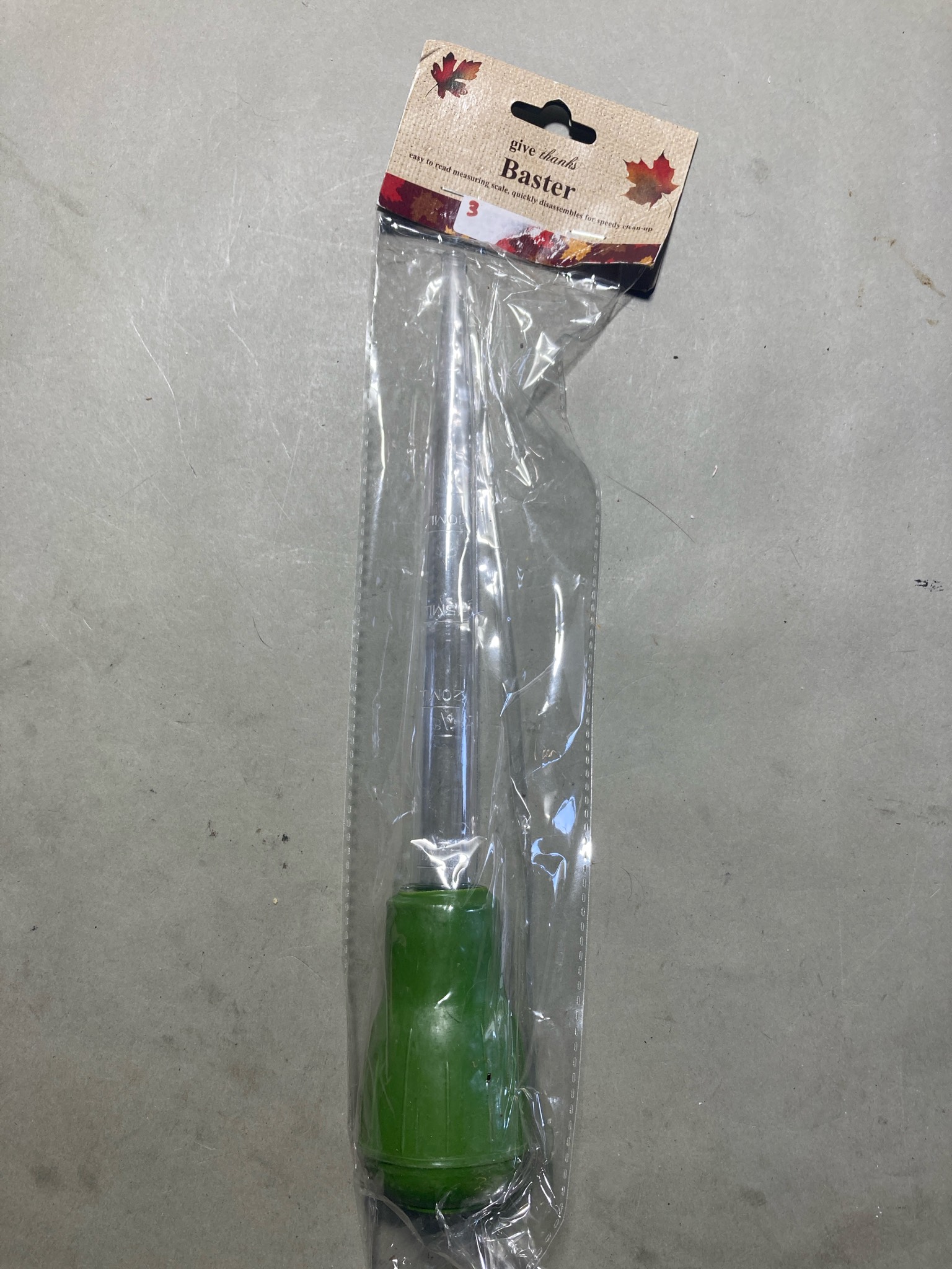 the kitchen Green Basting Tool
