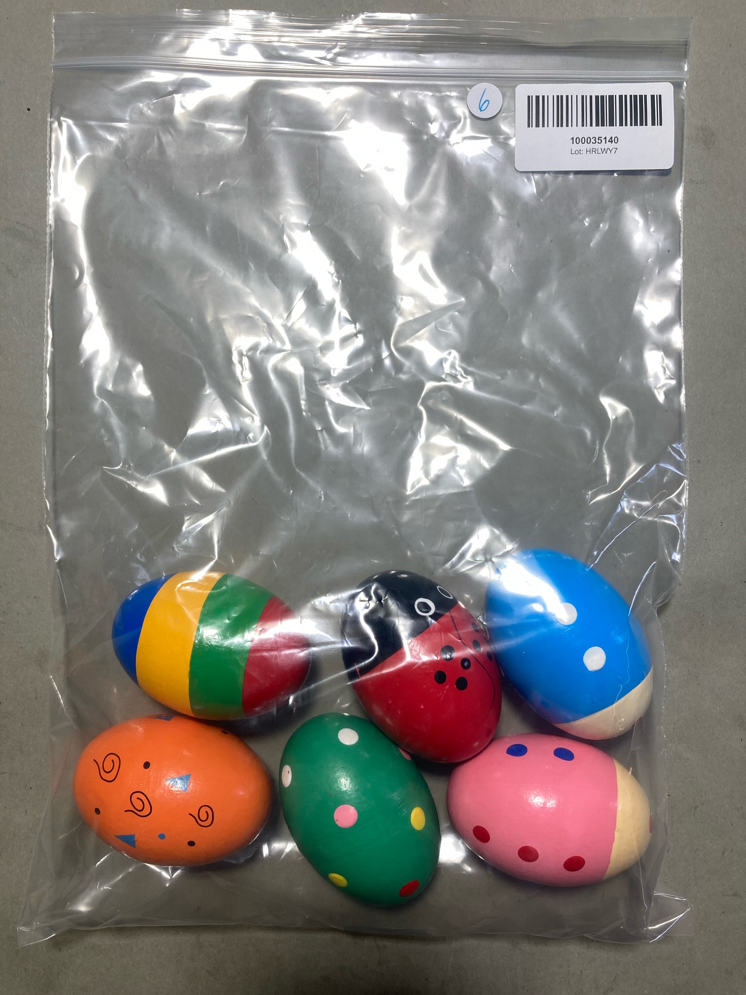 Colorful Decorative Painted Eggs