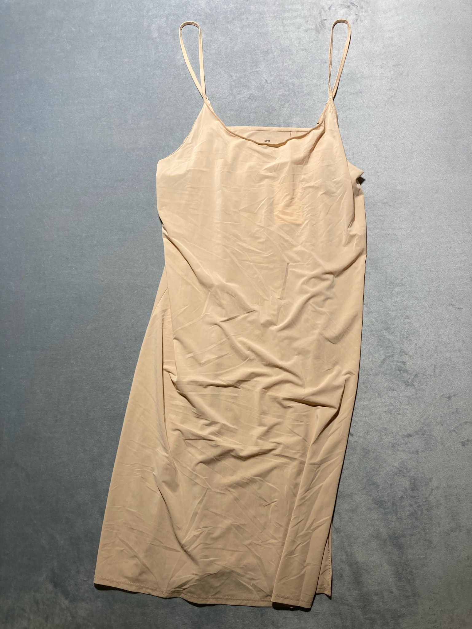 Jockey Beige Nylon/Spandex Slip Size M/M