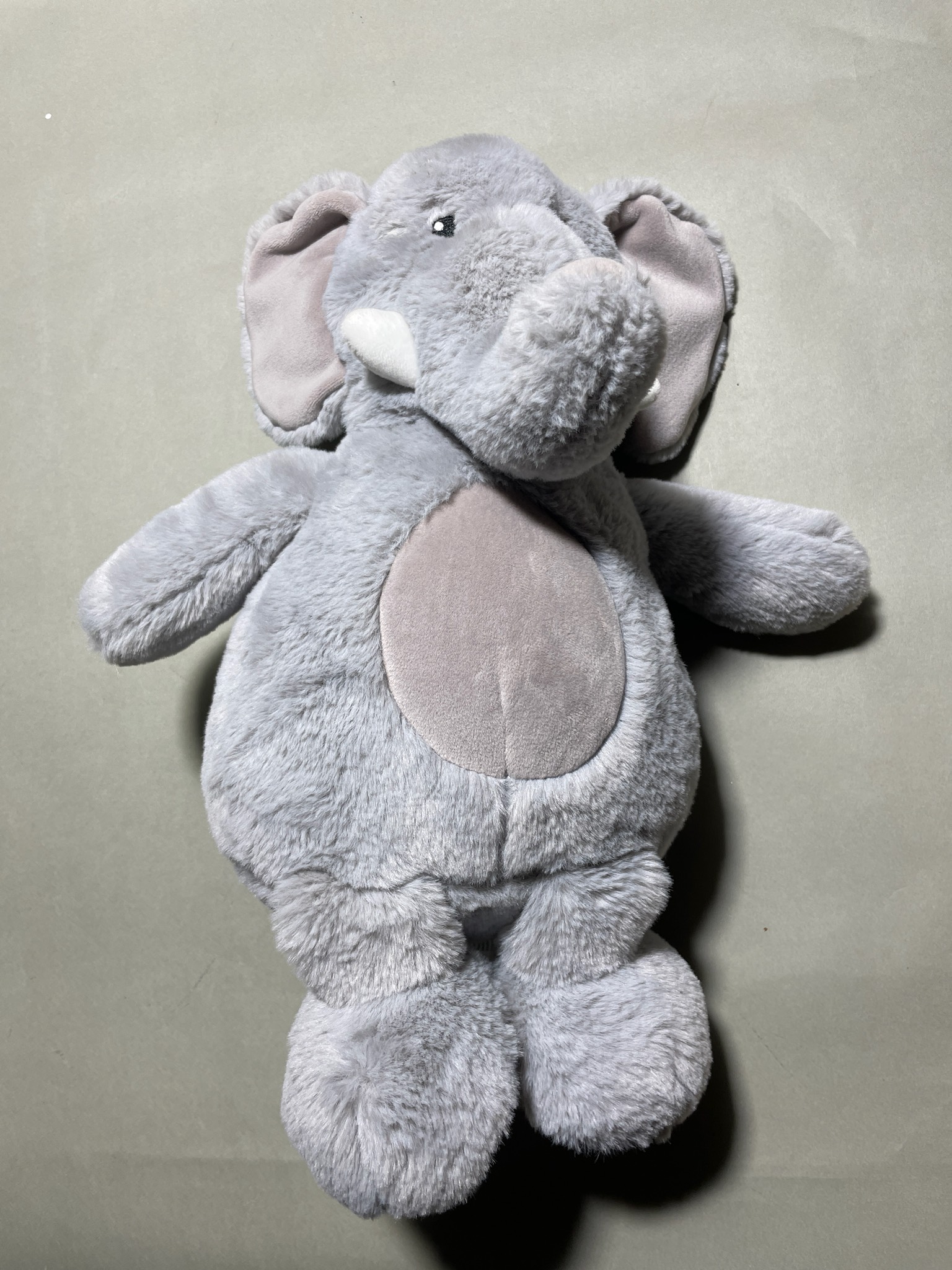 Grey Soft Plush Elephant Toy