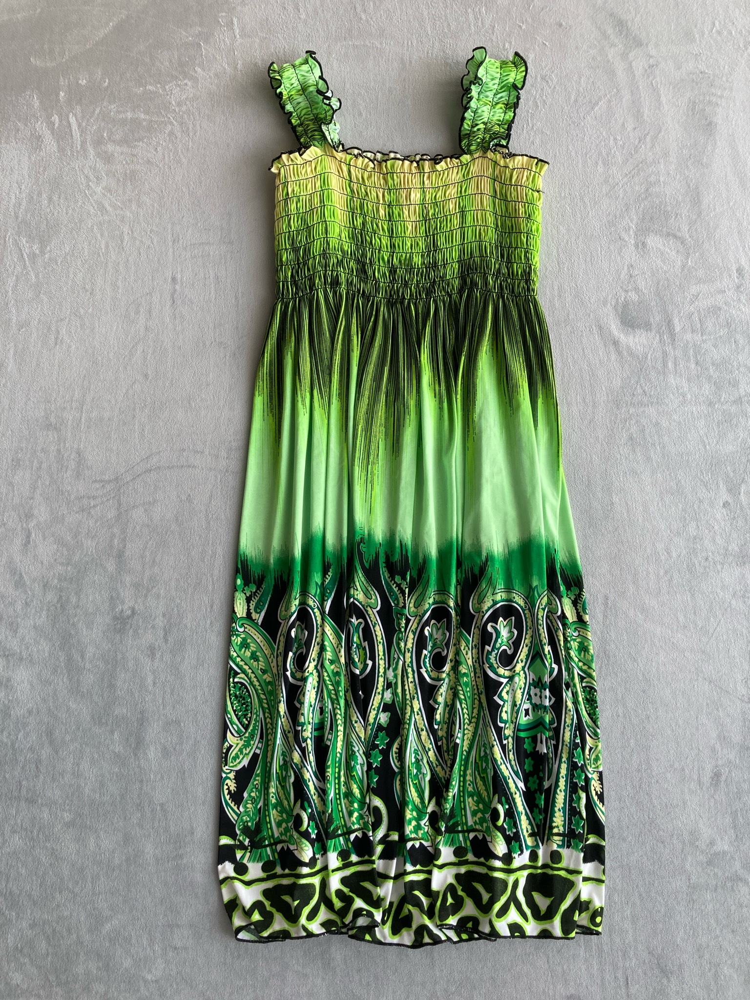 Green Ombre Sundress