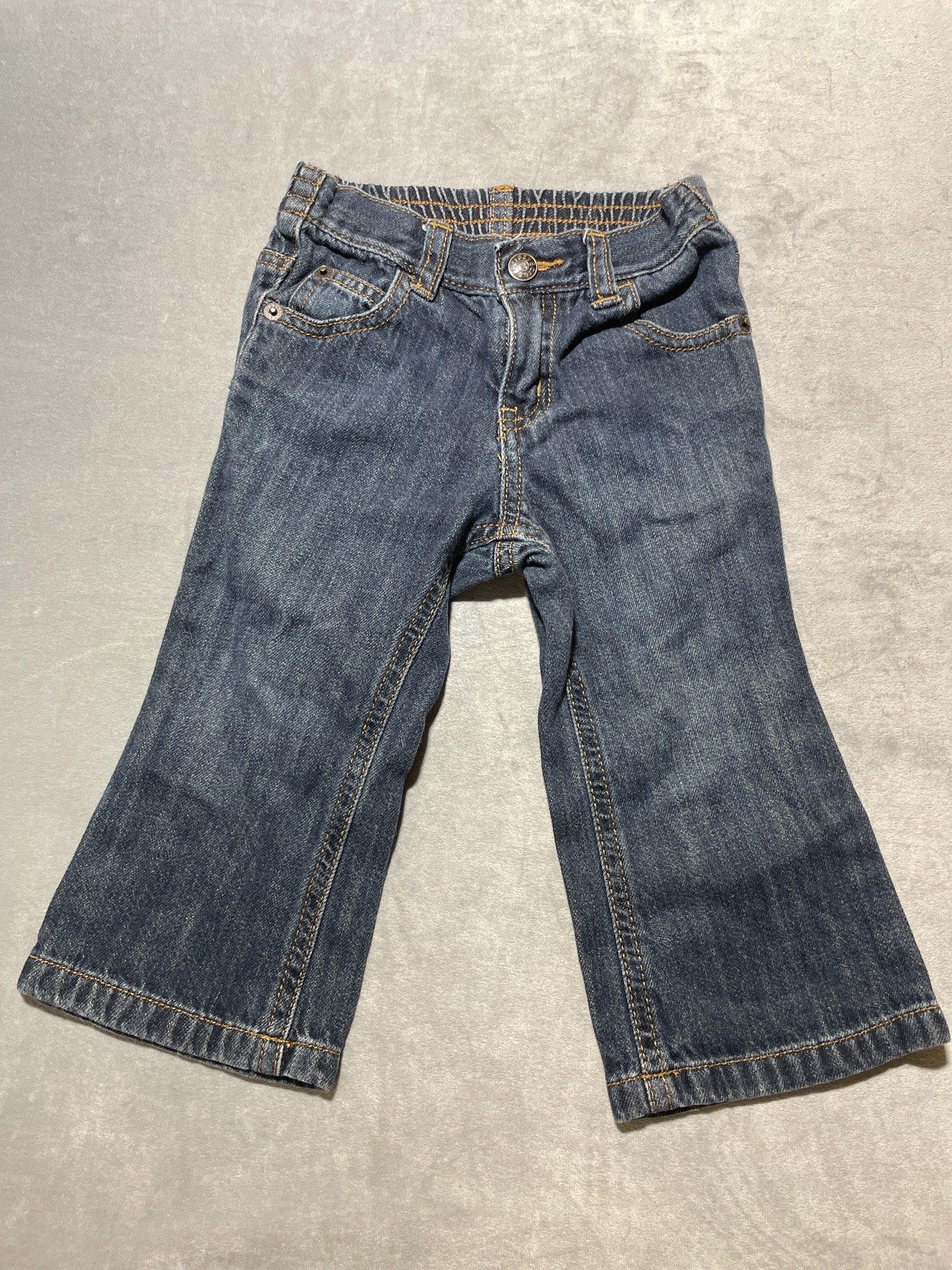 Crazy 8 Blue cotton flared jeans size 18-24M