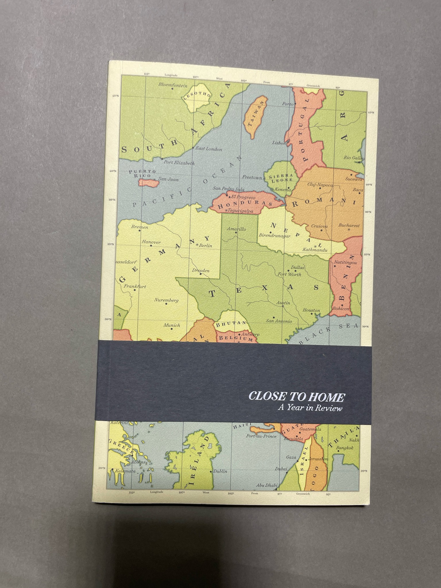 Yellow Blue Green Soft Cover Book