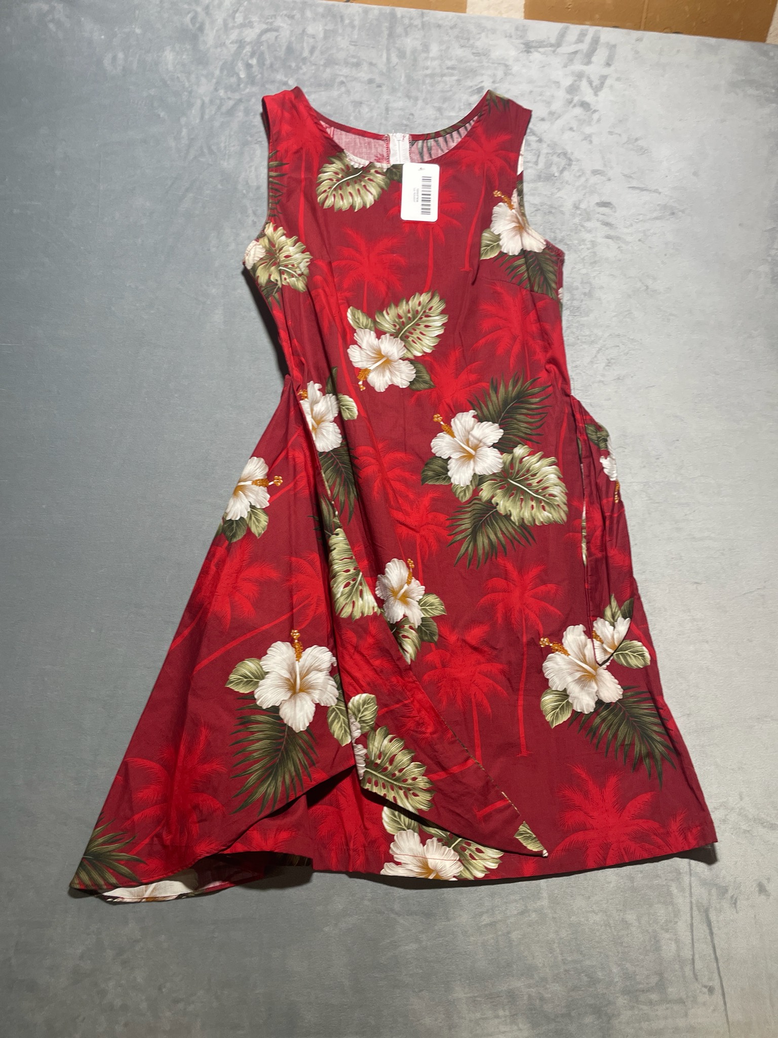 Red Floral SL Dress