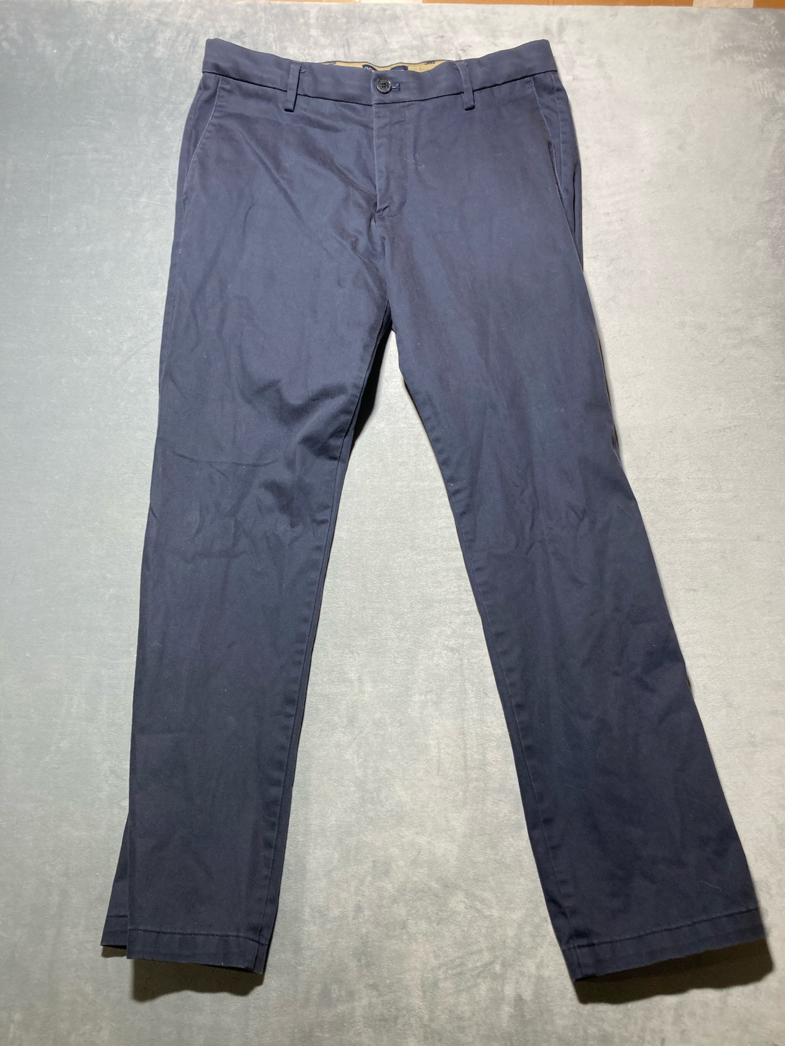 Dockers Navy Blue Slim Fit Pants size 33x30