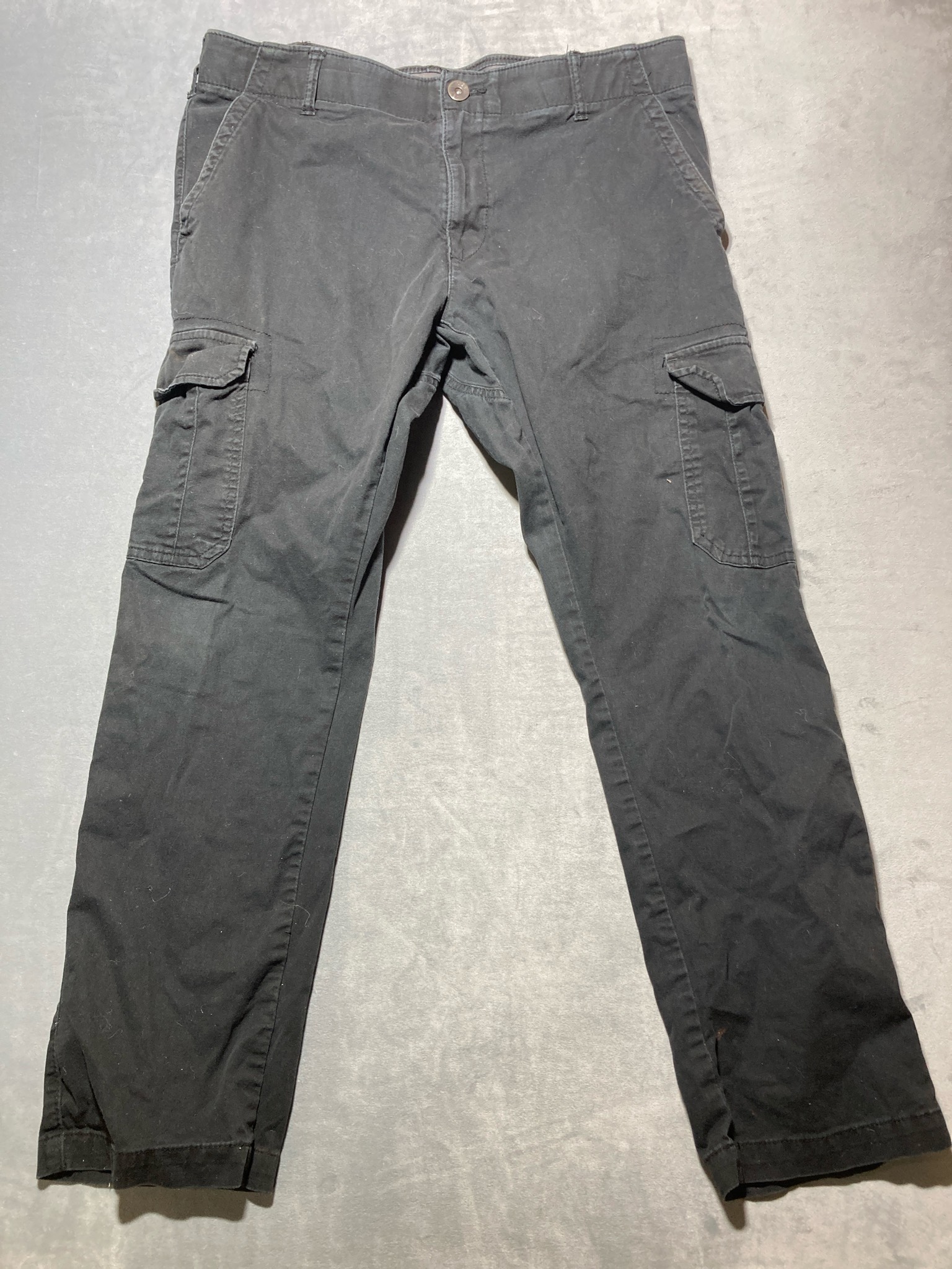 Lee Black Motion Stretch Cargo Pants Size 36X30