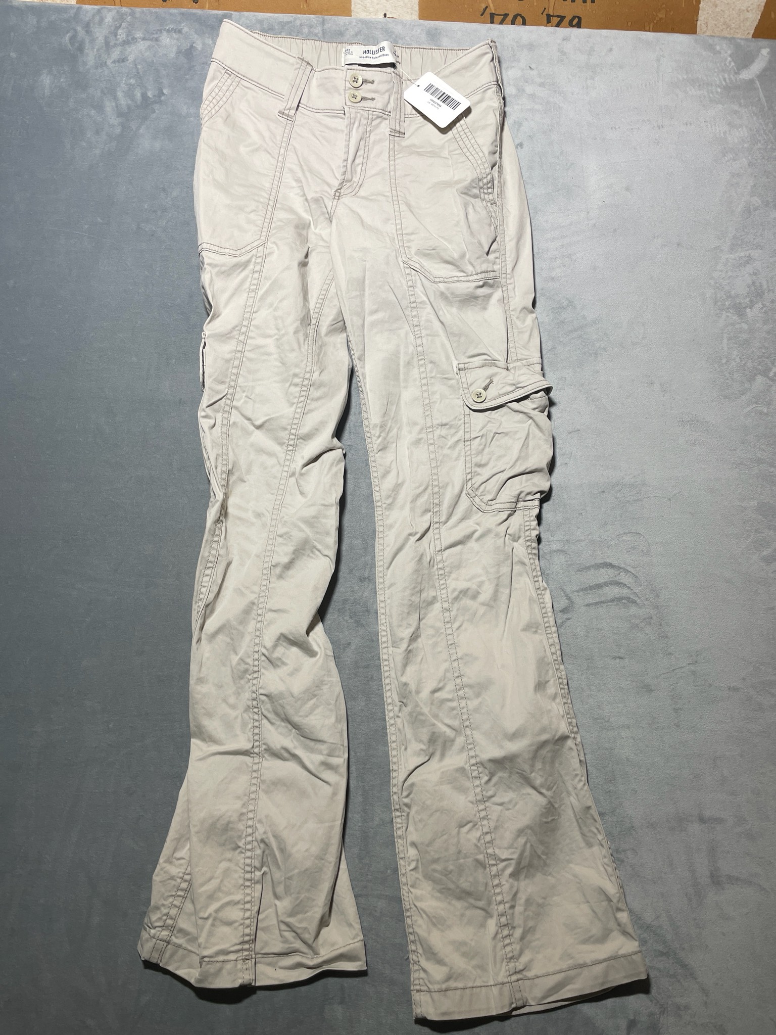 HOLLISTER Beige Cargo Pants