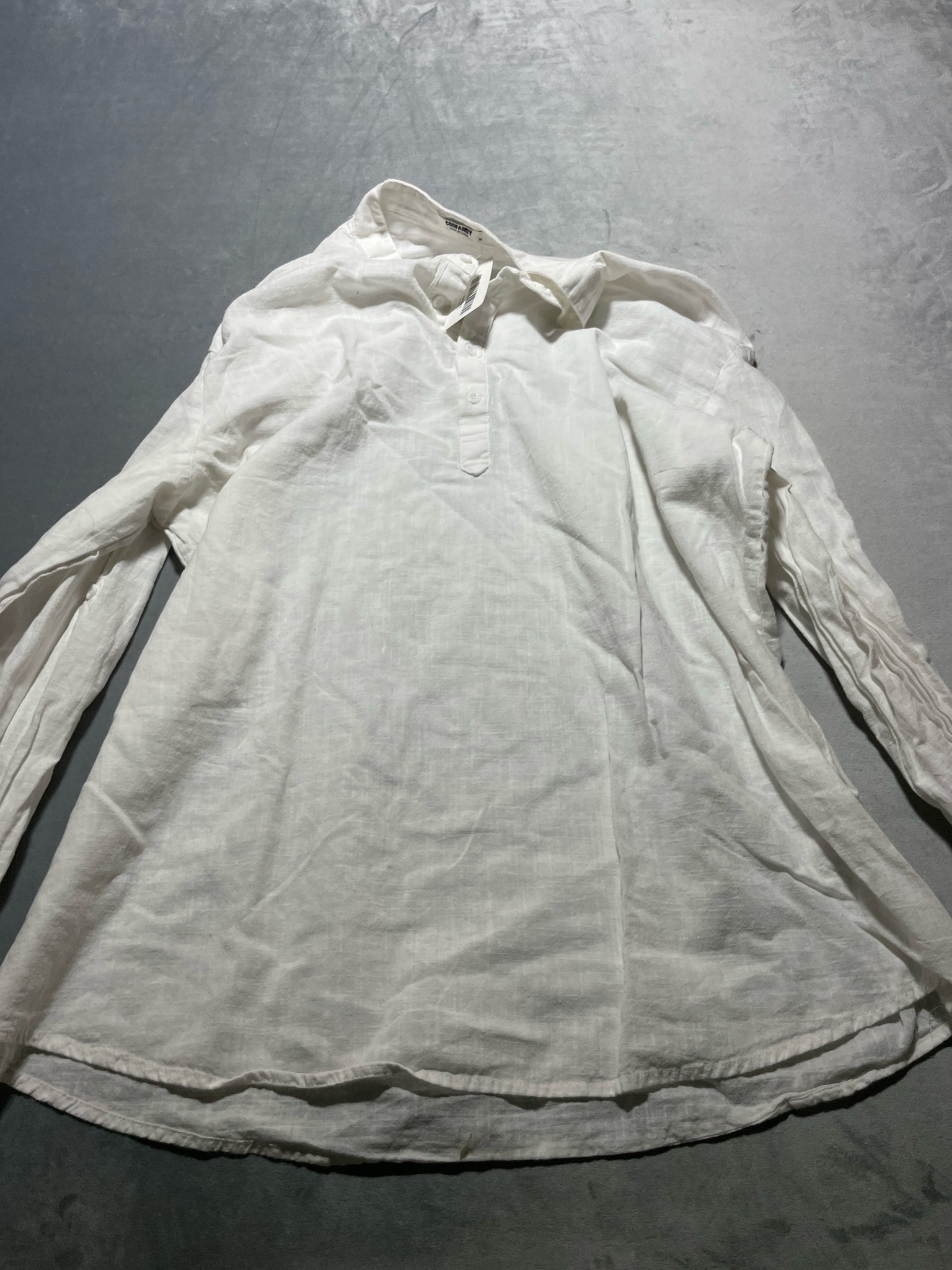 Coofandy White Button Up Top