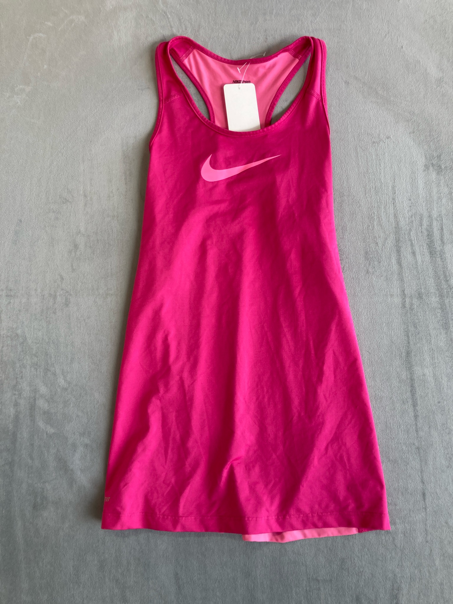 Nike Bright Pink Sleeveless Athletic Dress Size XL