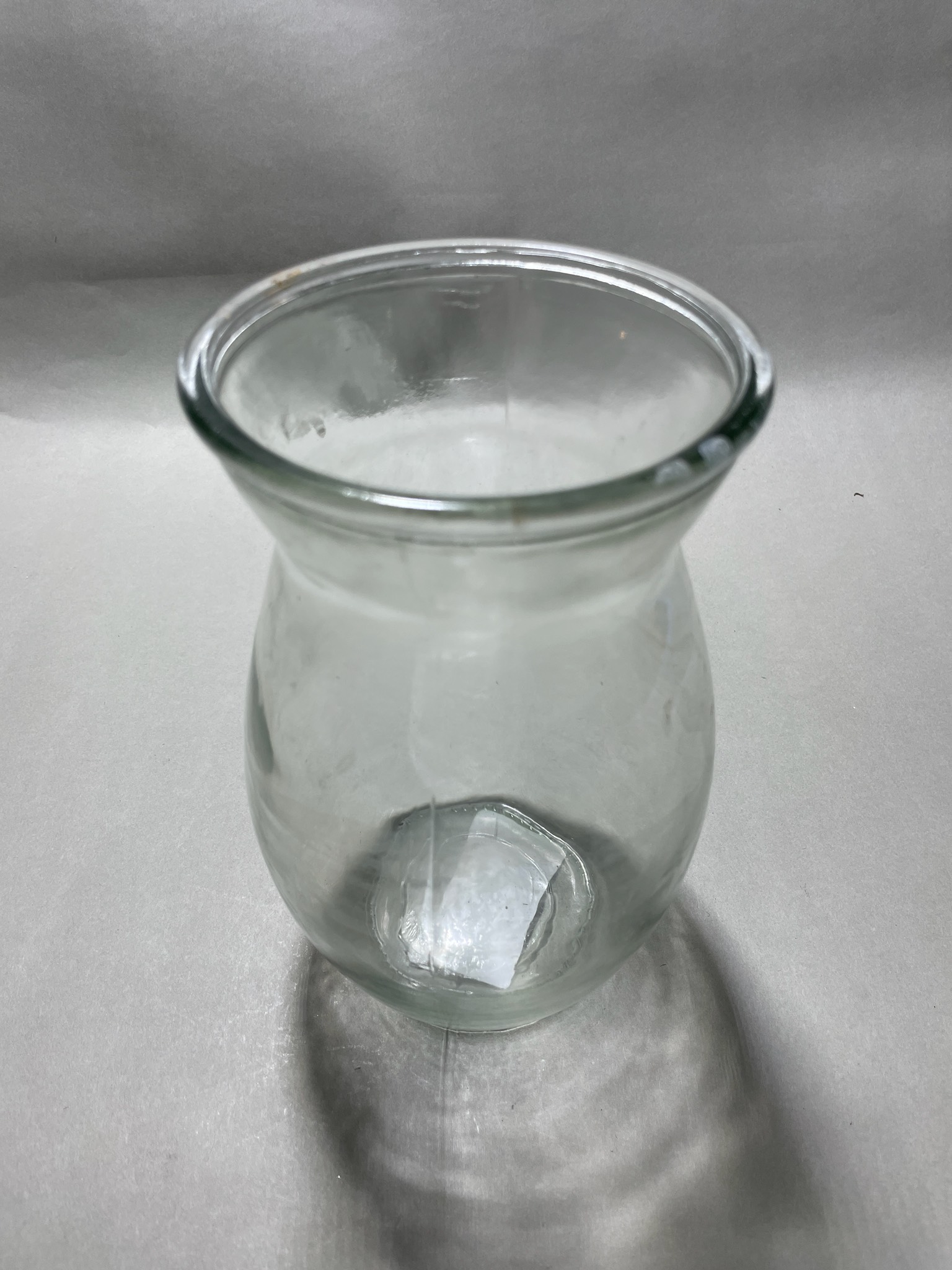 Clear Glass Vase
