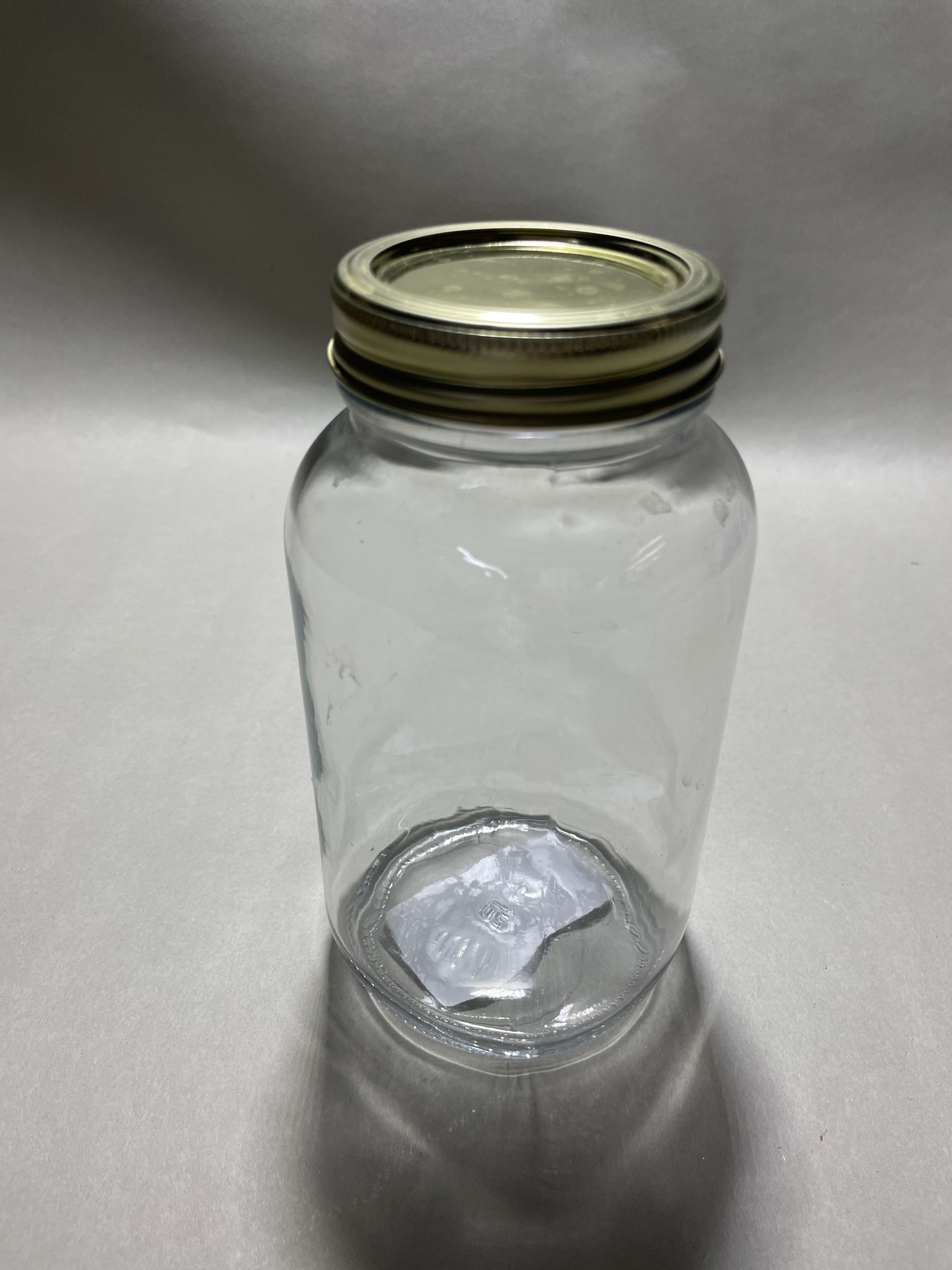 Clear Glass Mason Jar