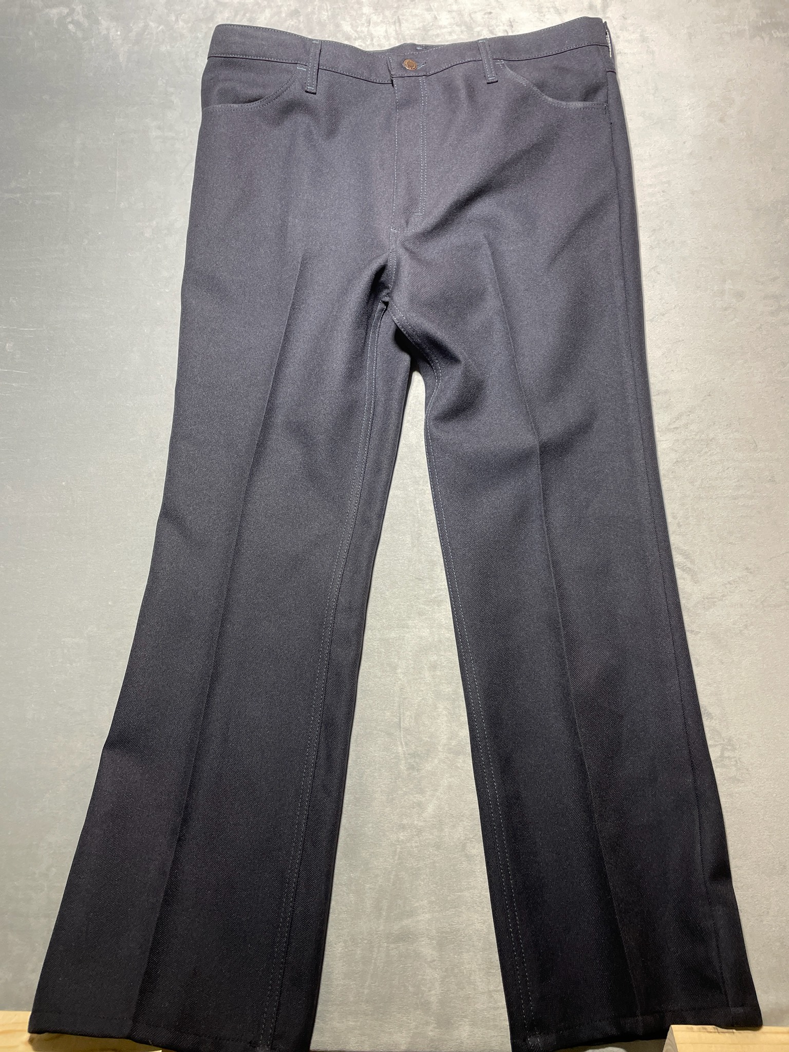 Wrangler Navy Blue Thick Fabric Pants Size 38