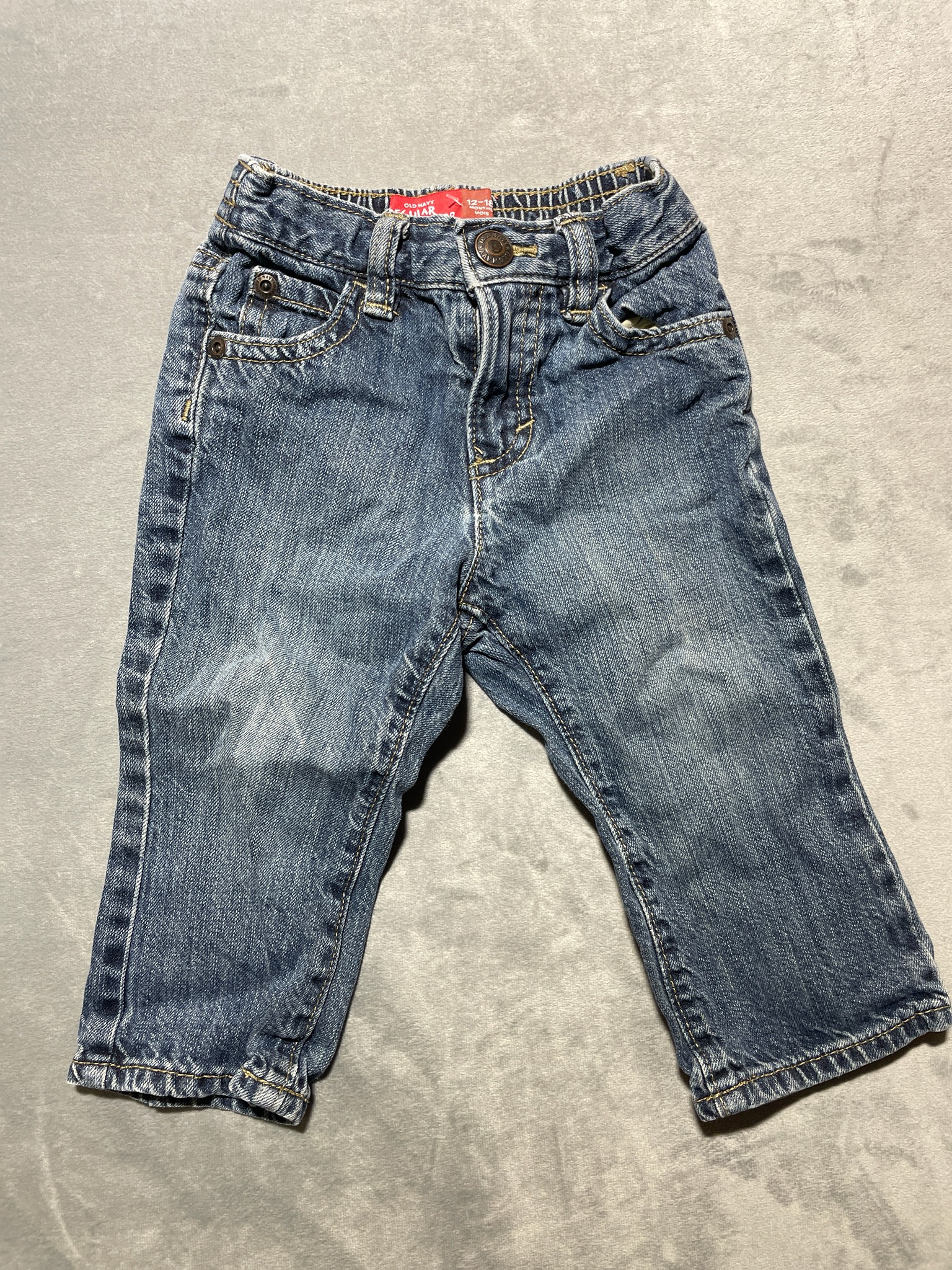 Old Navy Blue cotton jeans size 12-18M