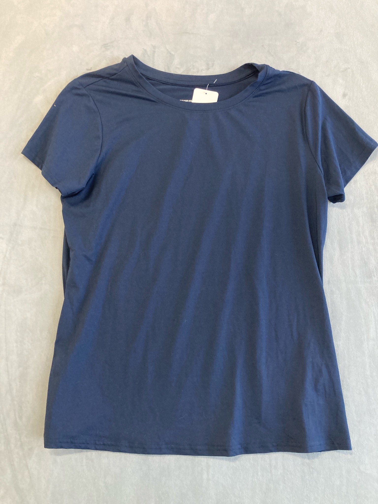 amazon essentials Blue Short Sleeve T-Shirt Size L/G