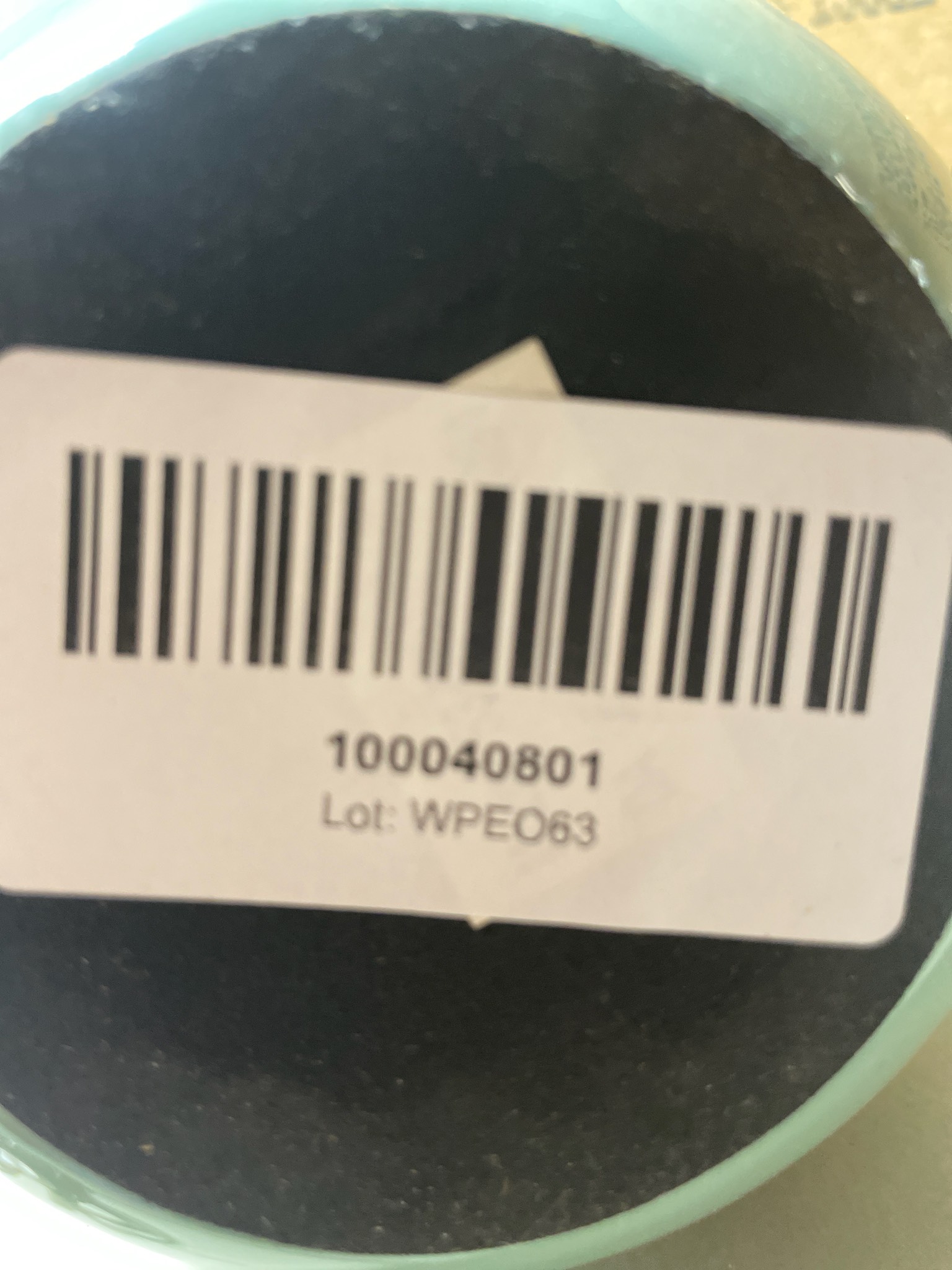 Green Round Lamp Base