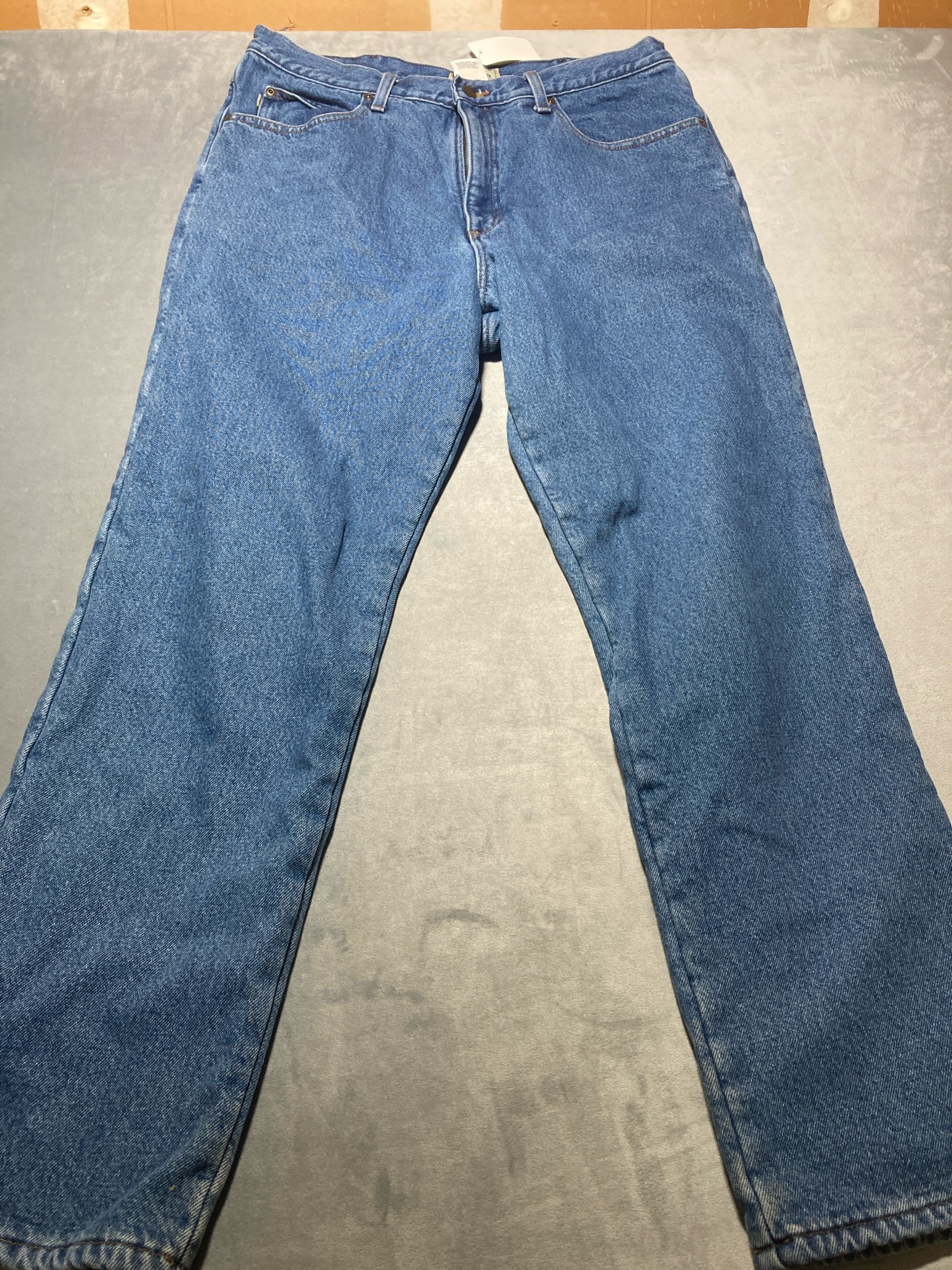 L.L.Bean Blue cotton jeans size 36x32