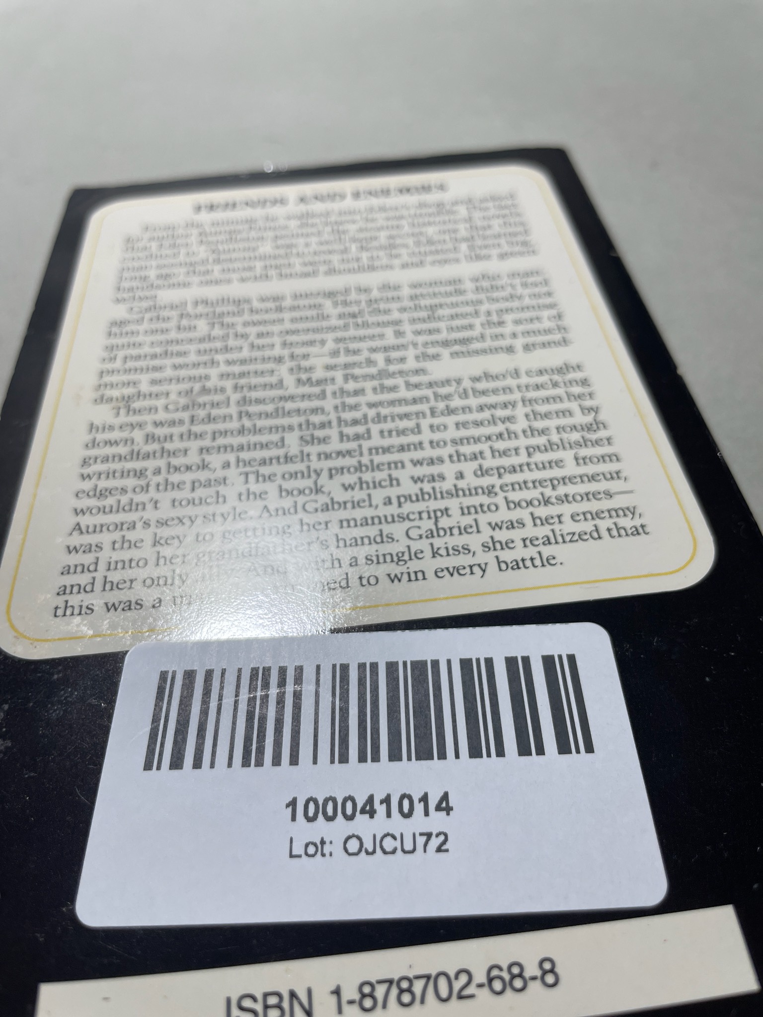 Black White Paperback Book