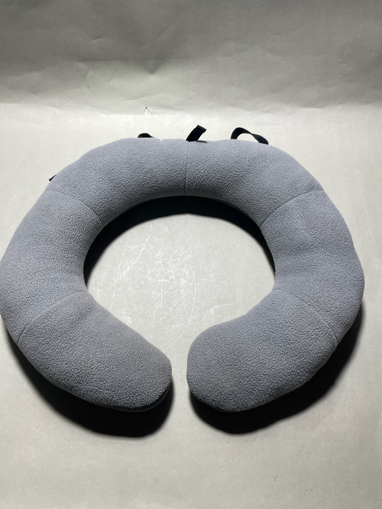 Grey U-shaped Neck Pillow