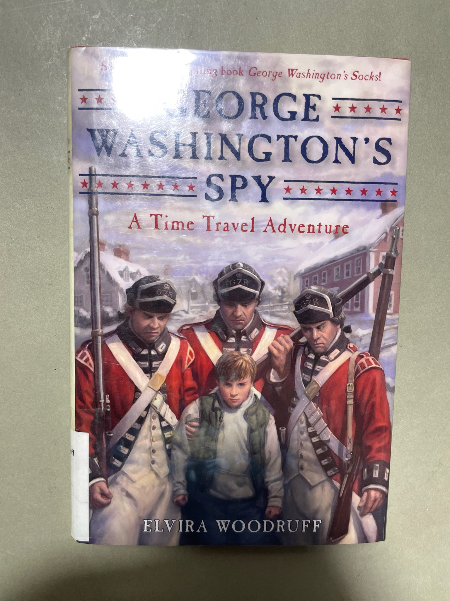 Red Blue White Hardcover Children's Book