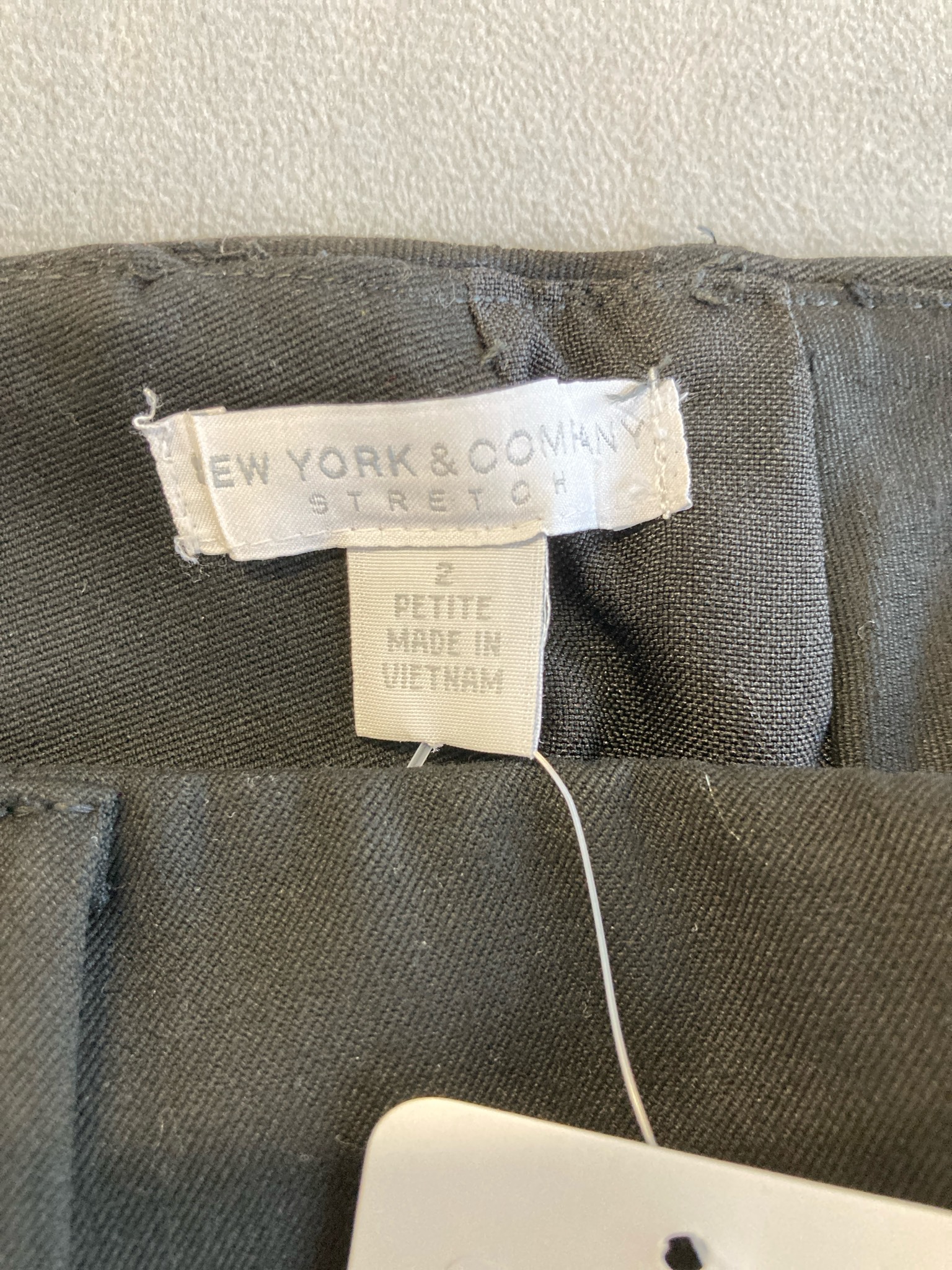  New York & Co Black Woven Dress Pants