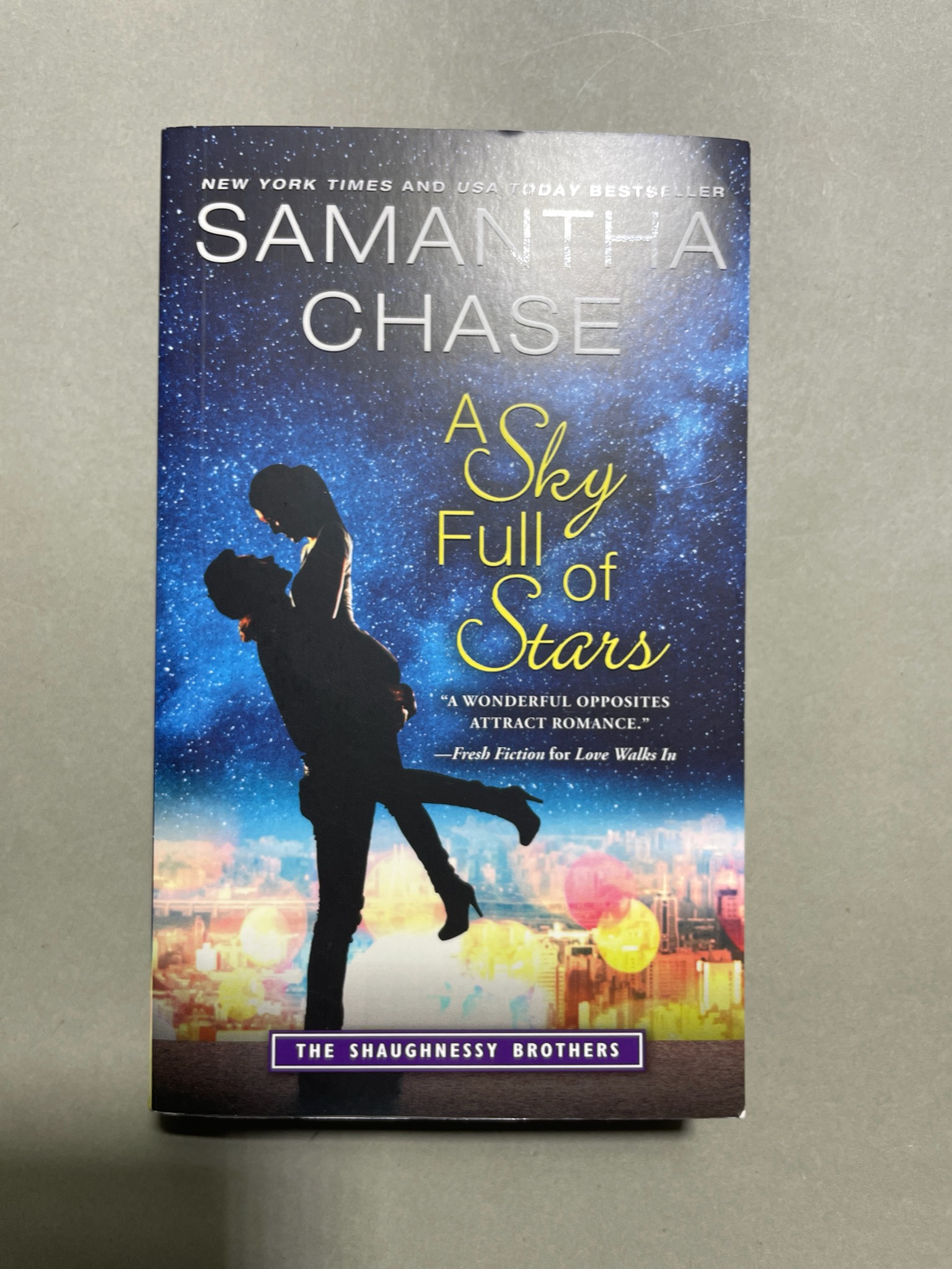 Samantha Chase Blue Paperback Romance Novel