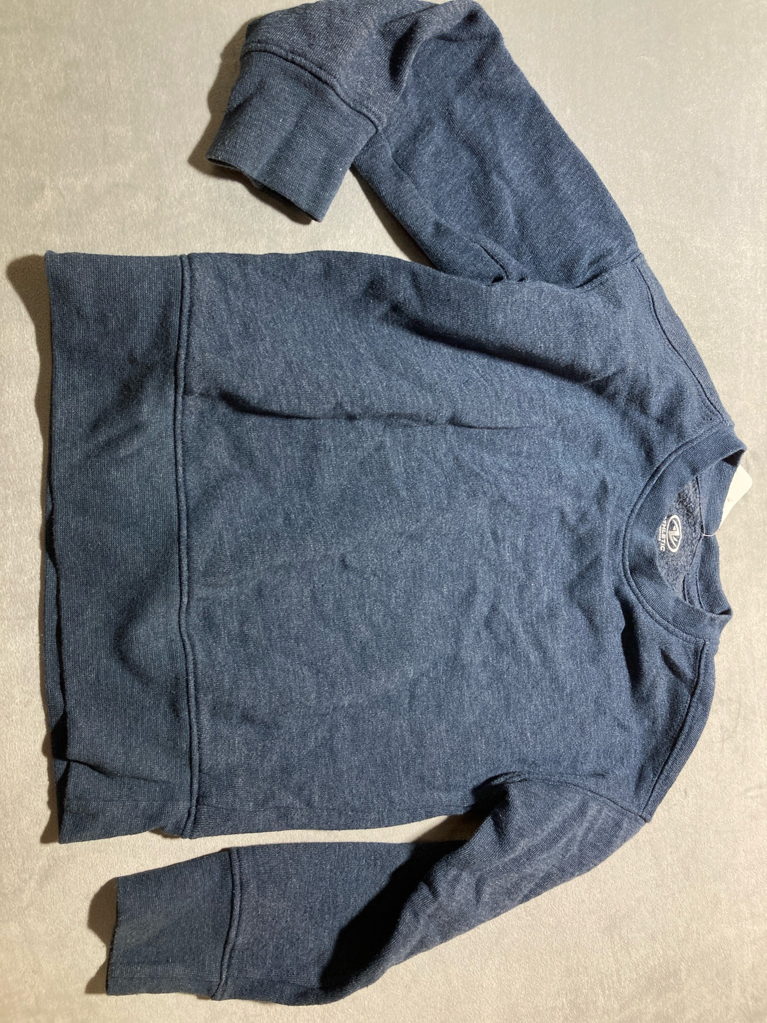 ATHLETIC Navy Blue Cotton/Sweatshirt Size XS (4-5)