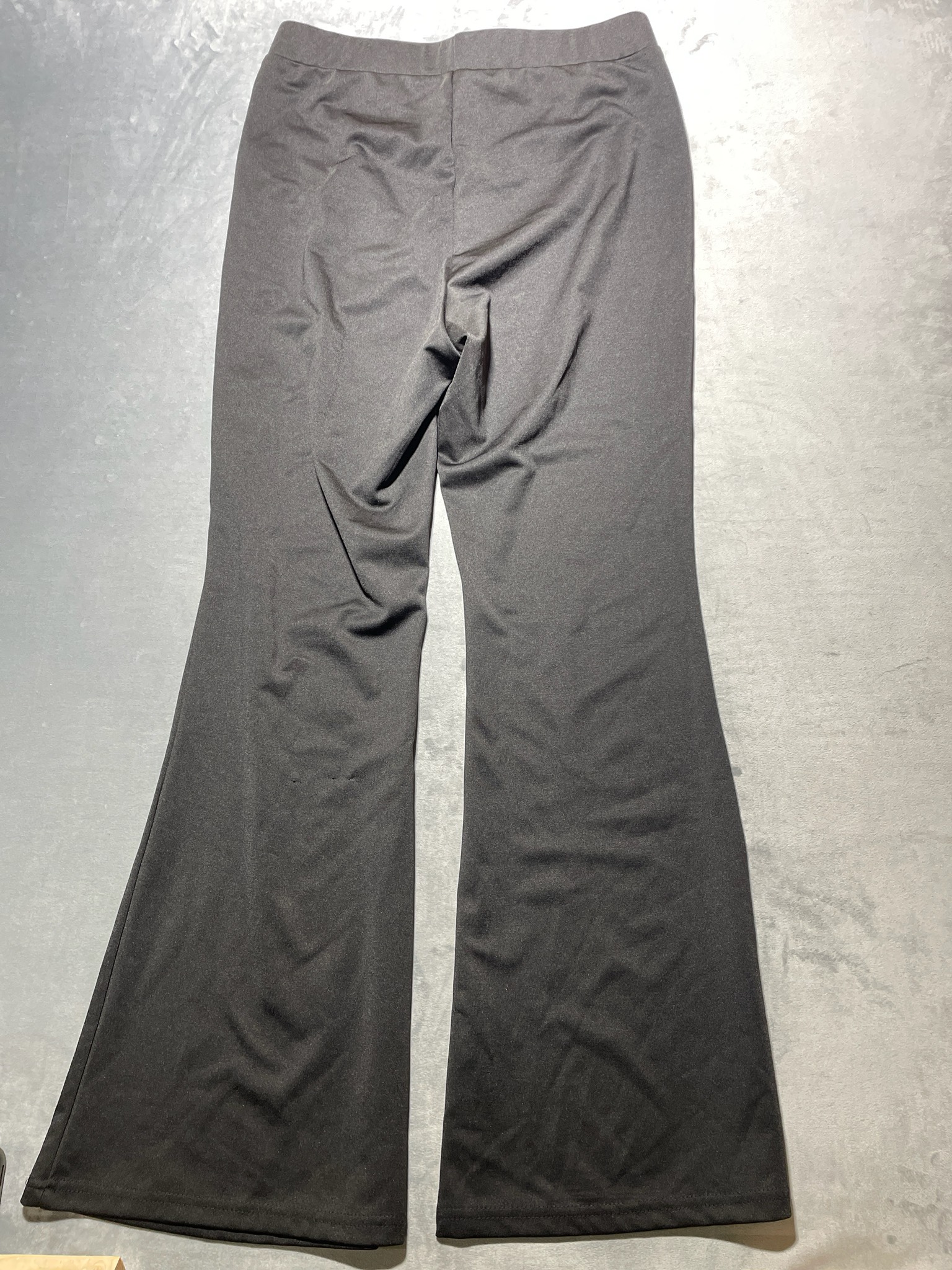 SHEIN Black Stretchy Flared Pants Size OXl