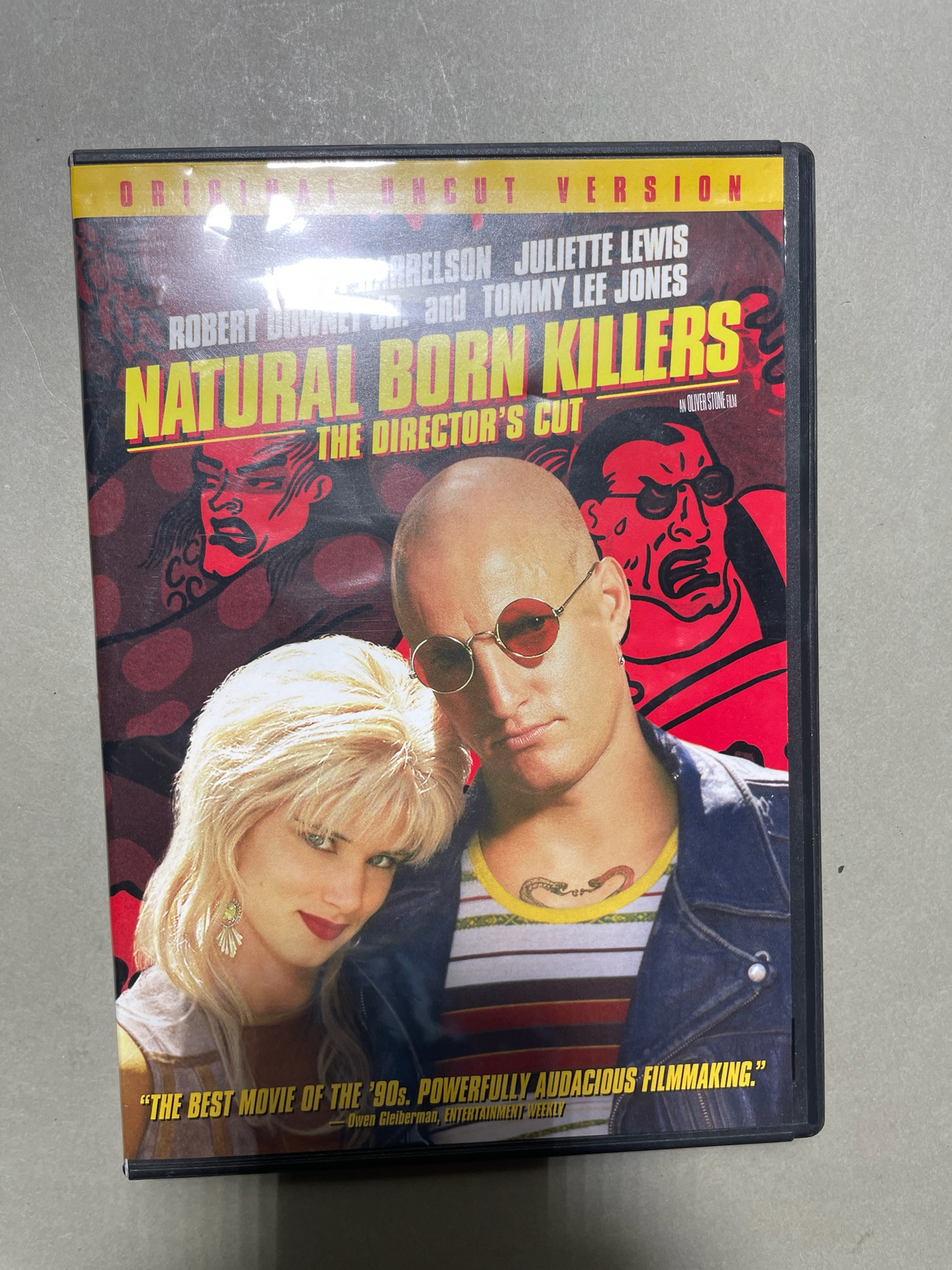 Natural Born Killers Director's Cut DVD