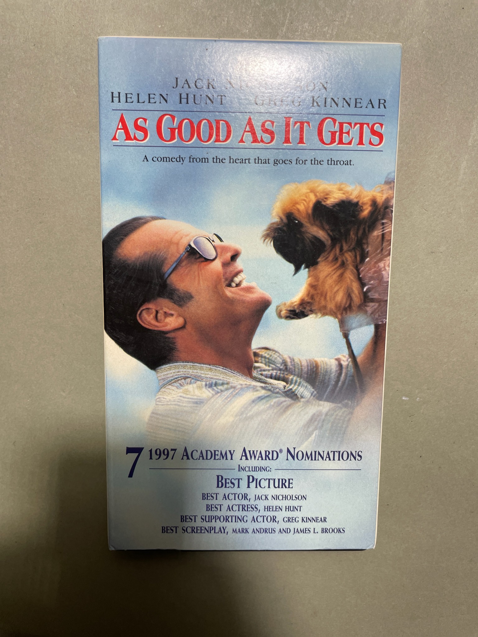 Tri Star As Good As It Gets VHS Tape