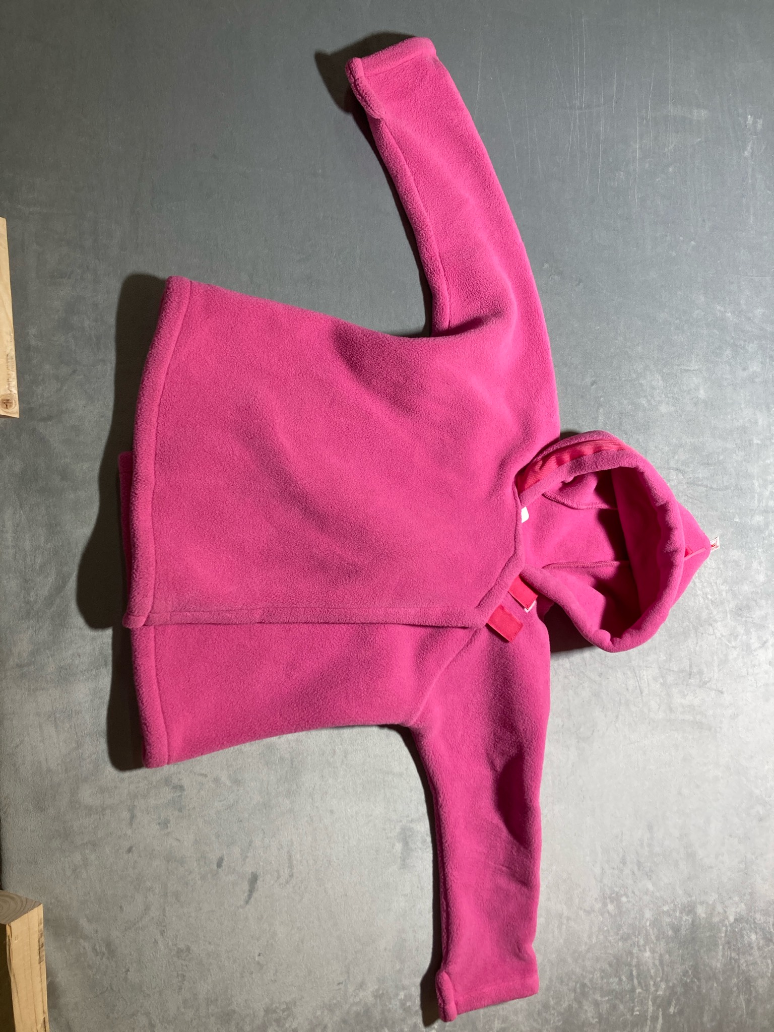 Polartec Pink Fleece Hooded jacket