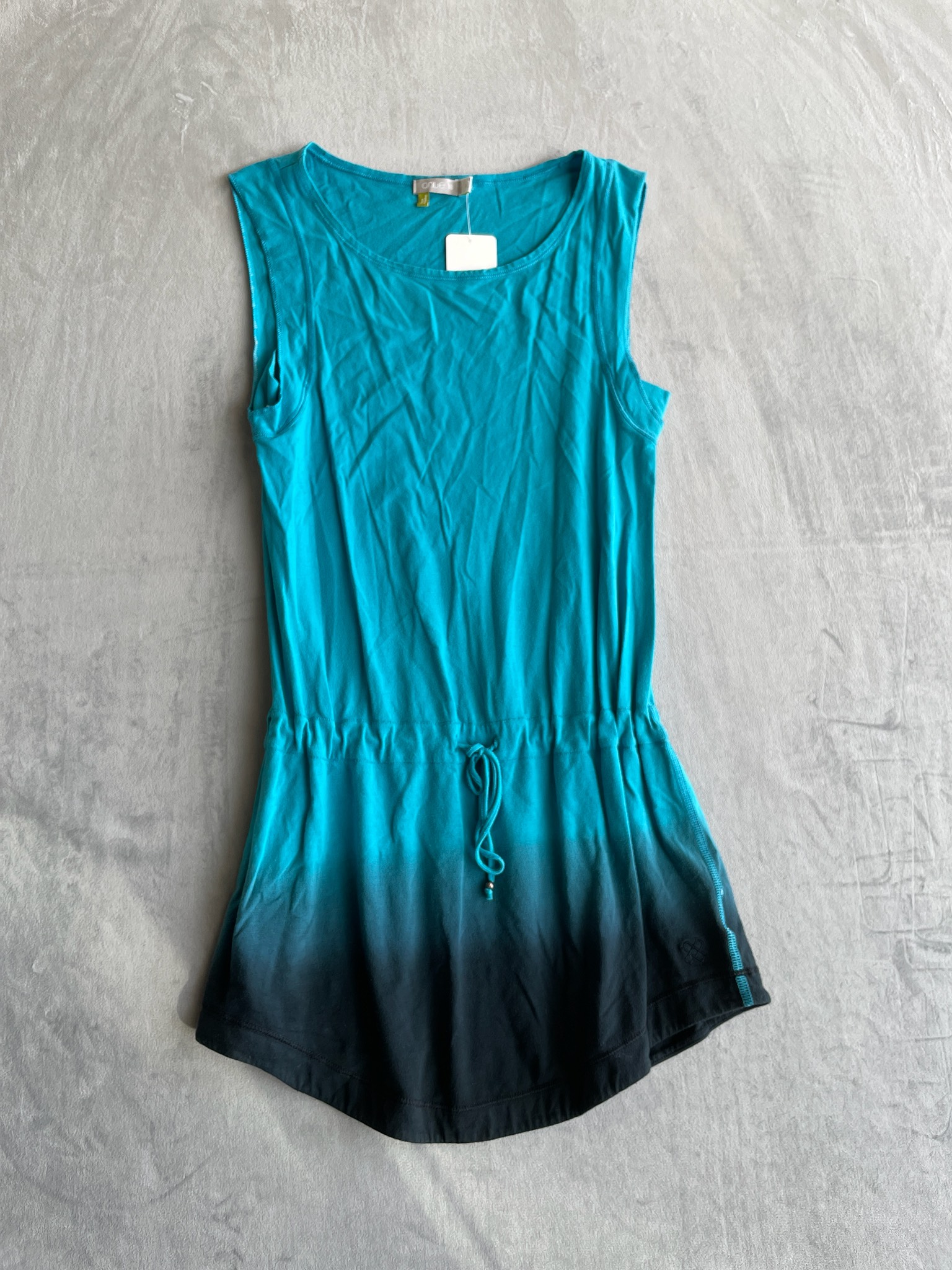 aque Teal Ombre Knit Dress Size S