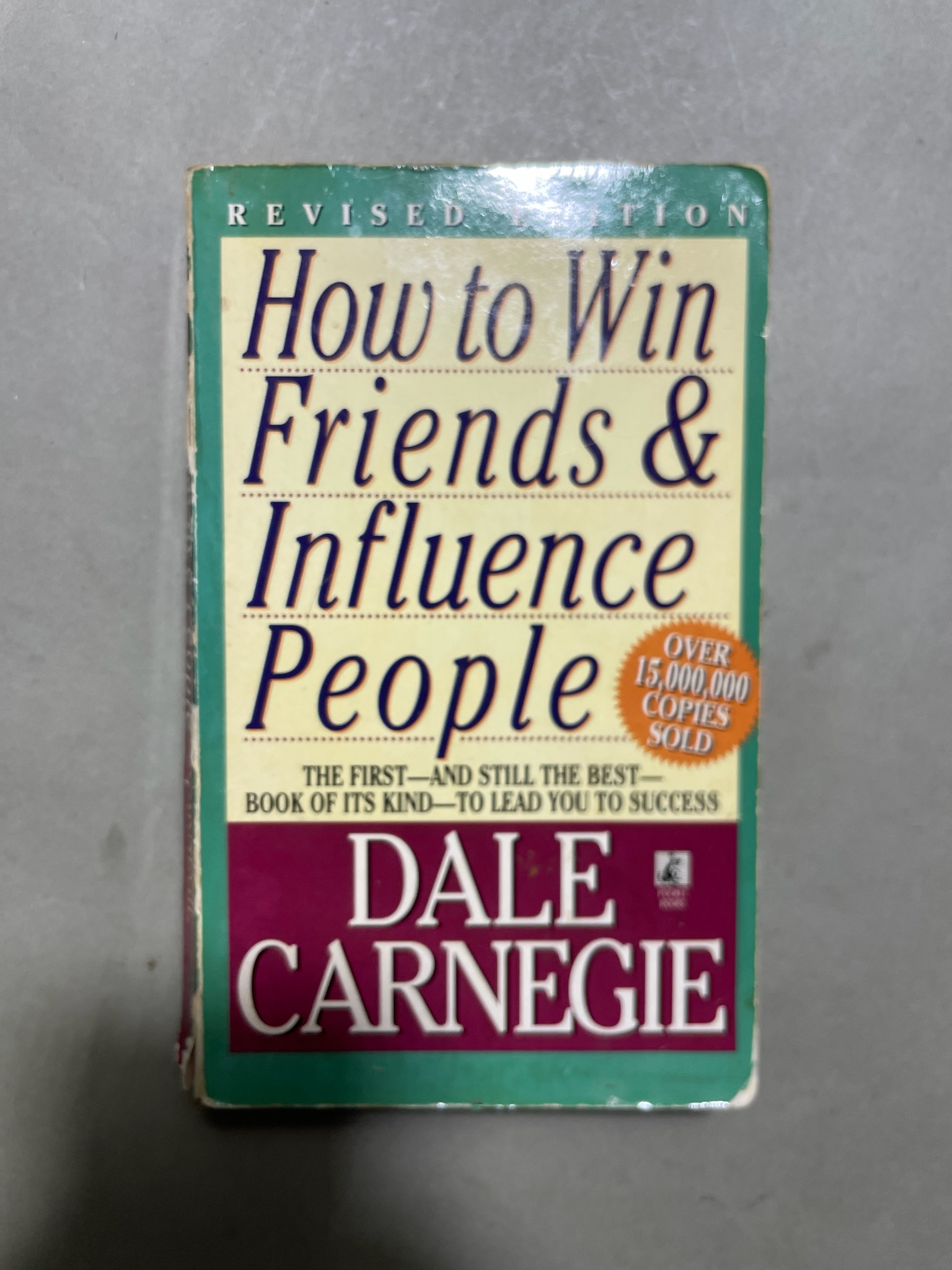 Green White Matte Self-help Book