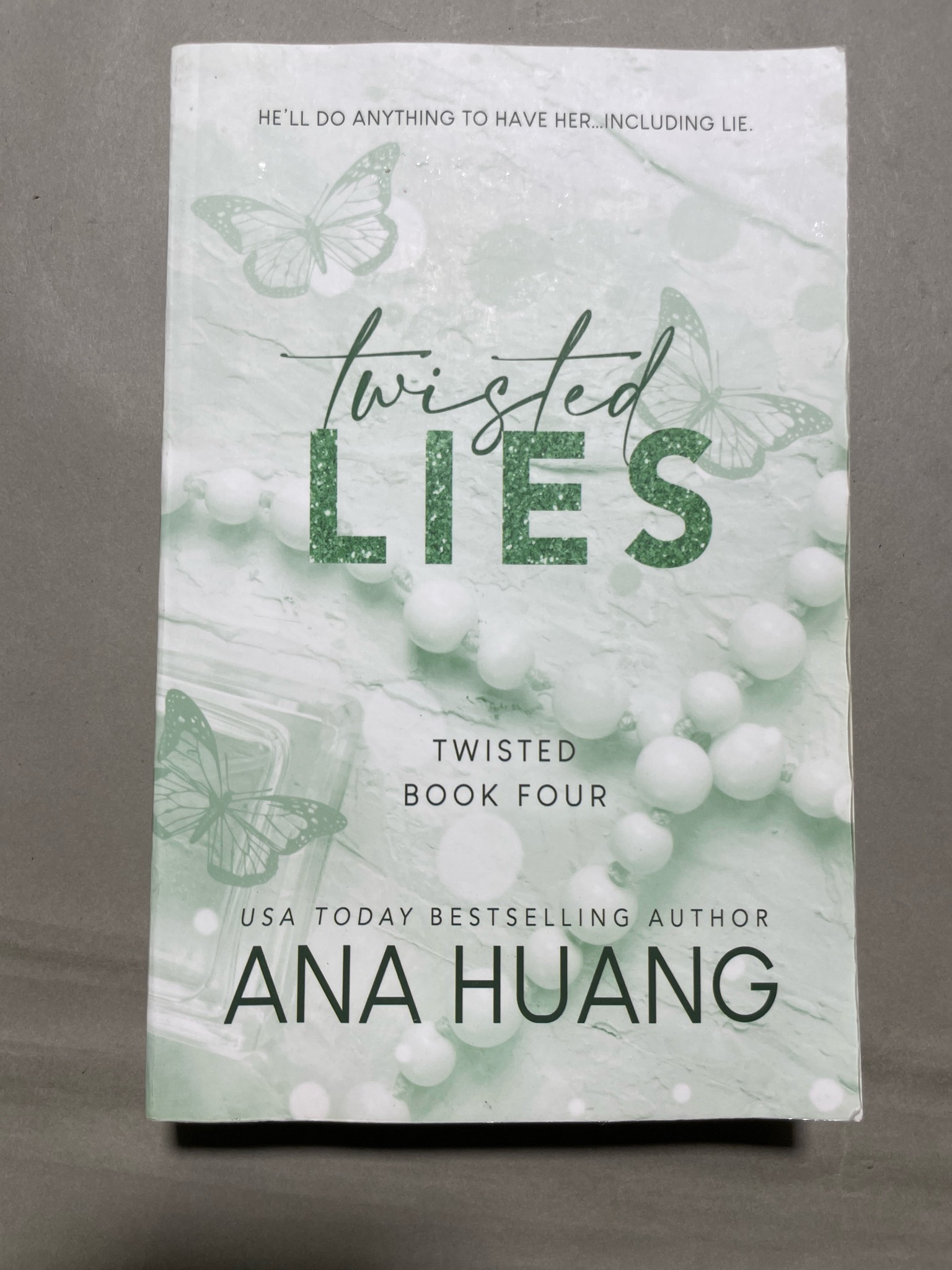 Ana Huang Green White Softcover Romance Book