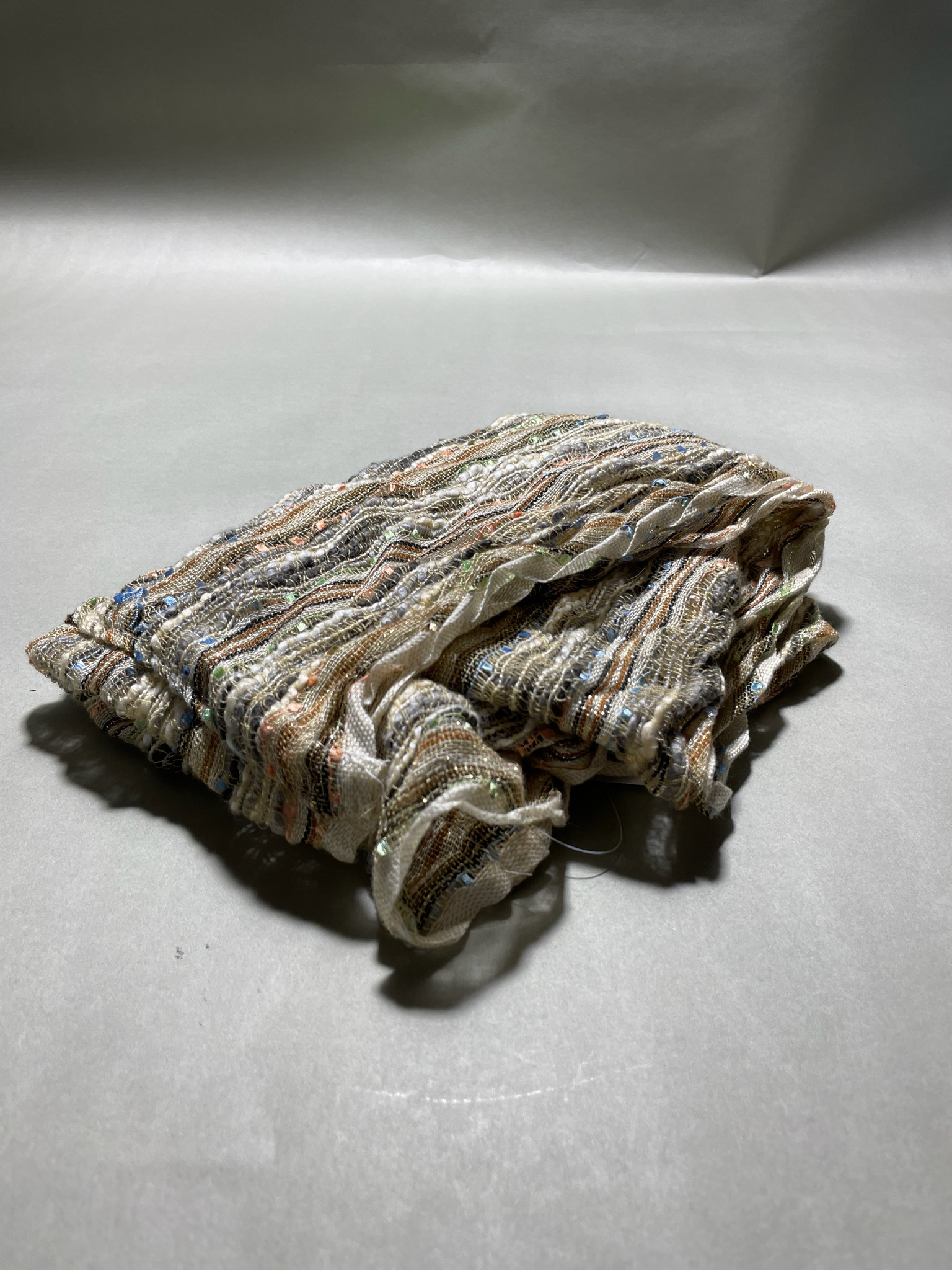 Multicolored Textured Scarf