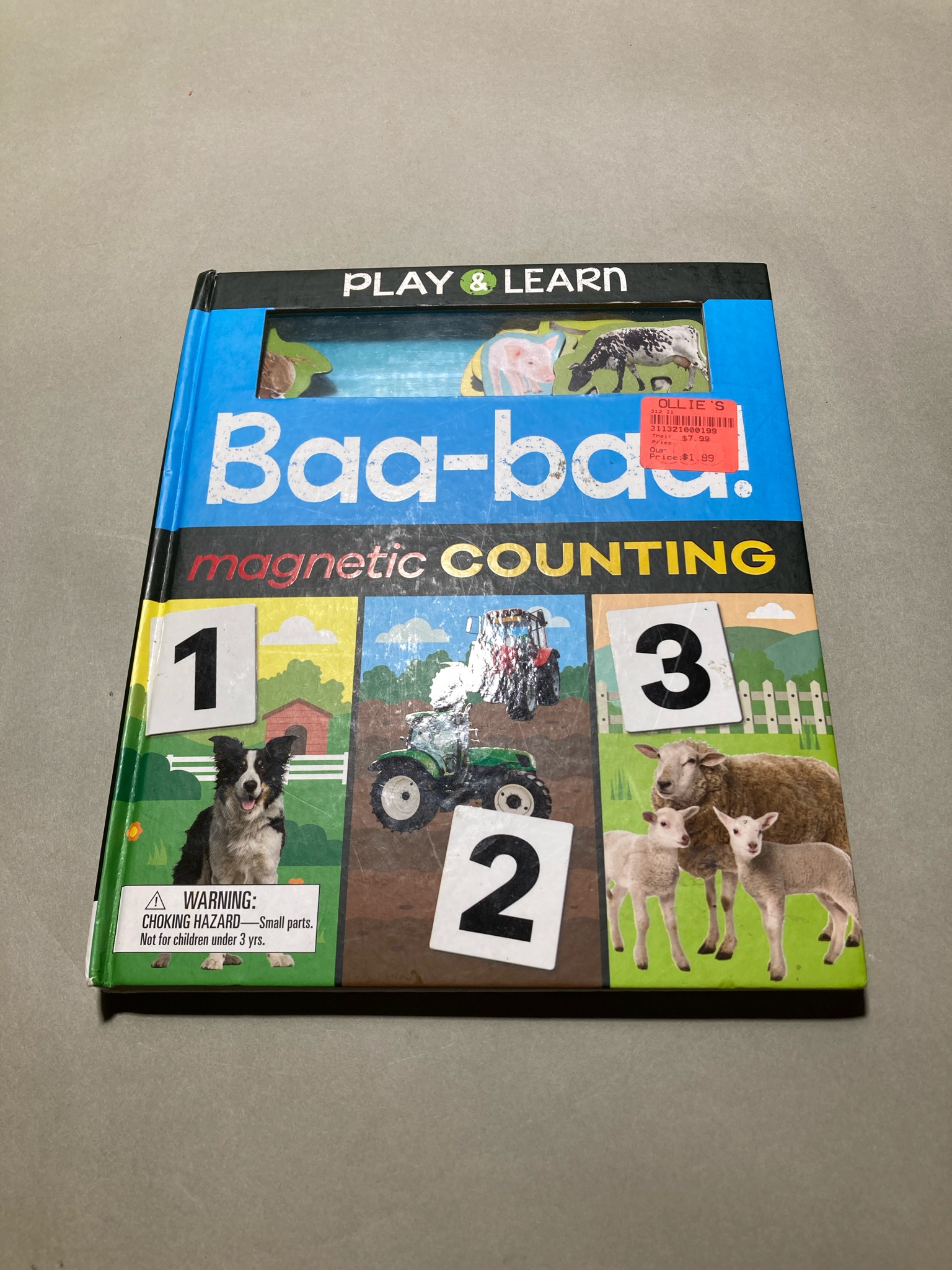 PLAY & LEARN Colorful Children's Counting Book