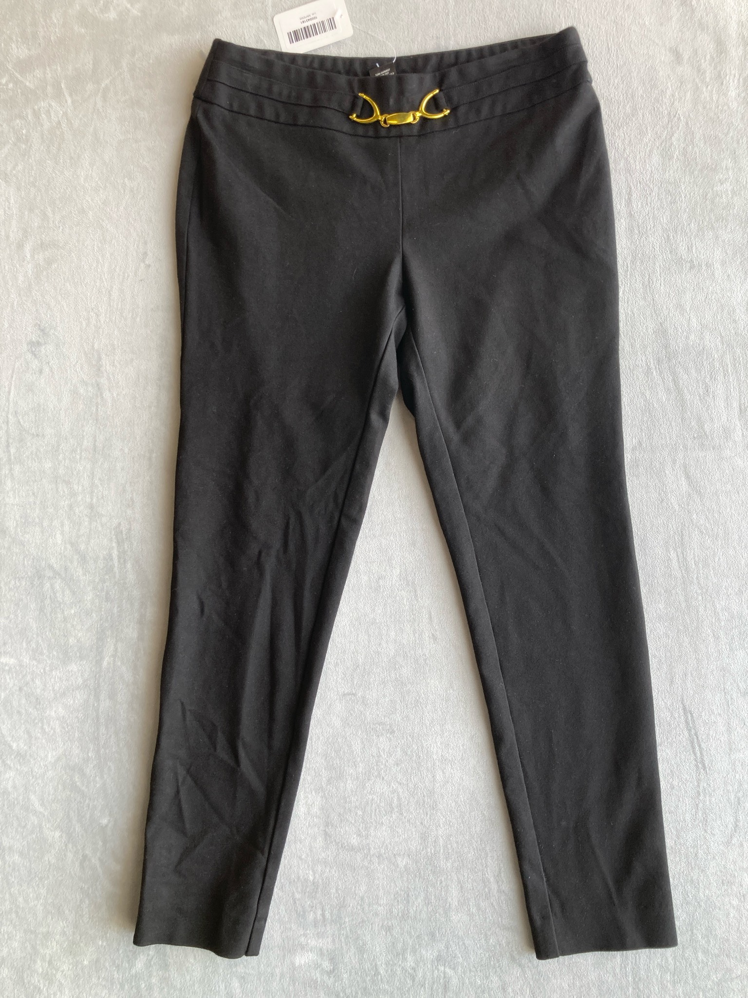 SOHO Black Rayon Blend Pants Size PM