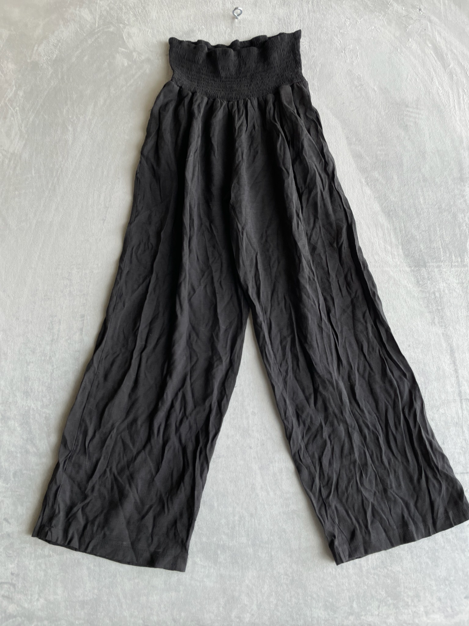 Black Wide-Leg Pants