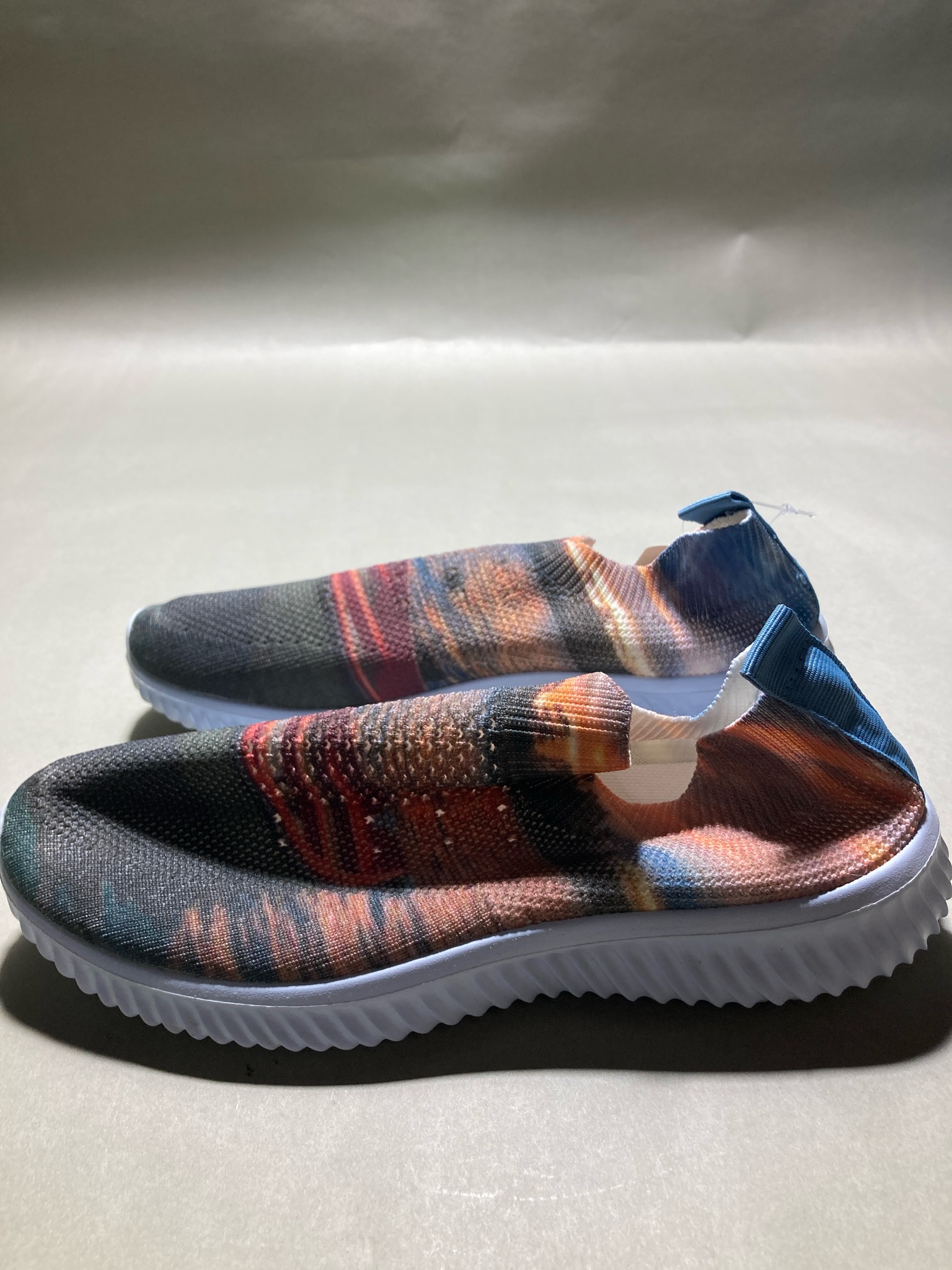 Multicolor Slip-On Sneakers