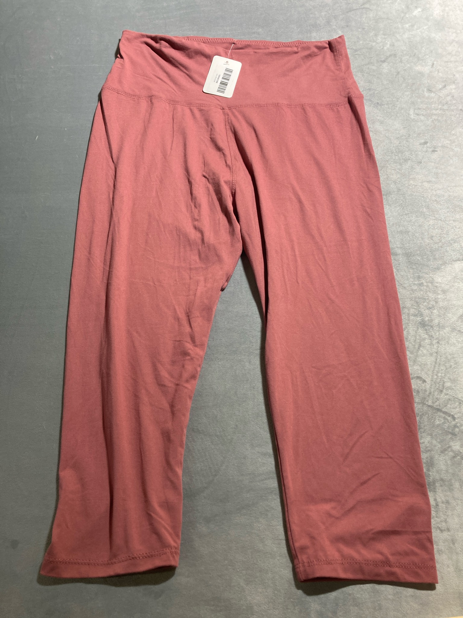 Dusty Rose Stretch Knit Leggings