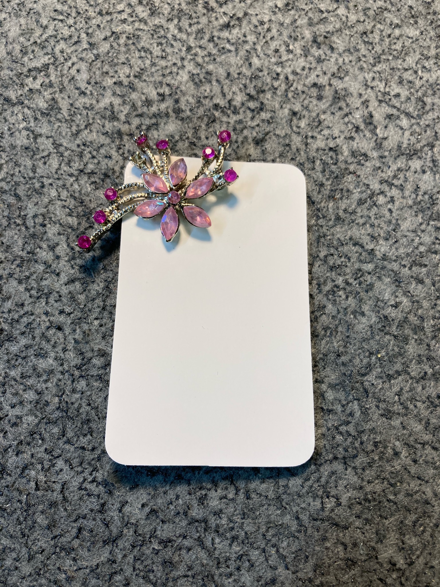 Light Pink Floral Brooch
