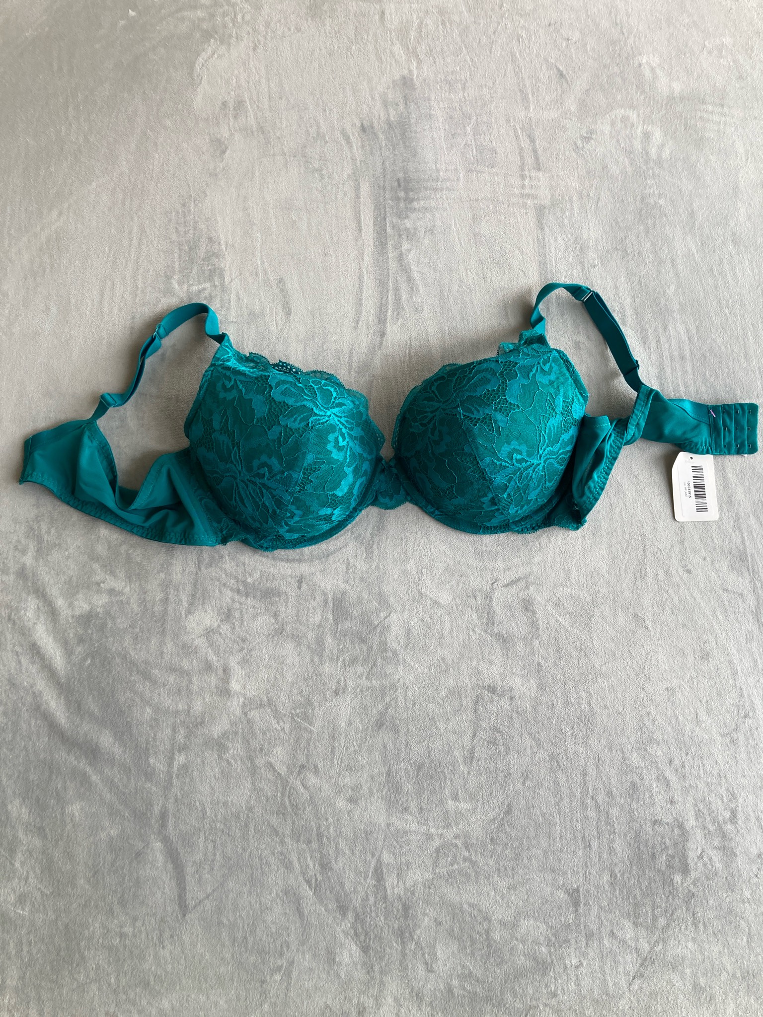 Auden Teal Lace Bra Size 46C