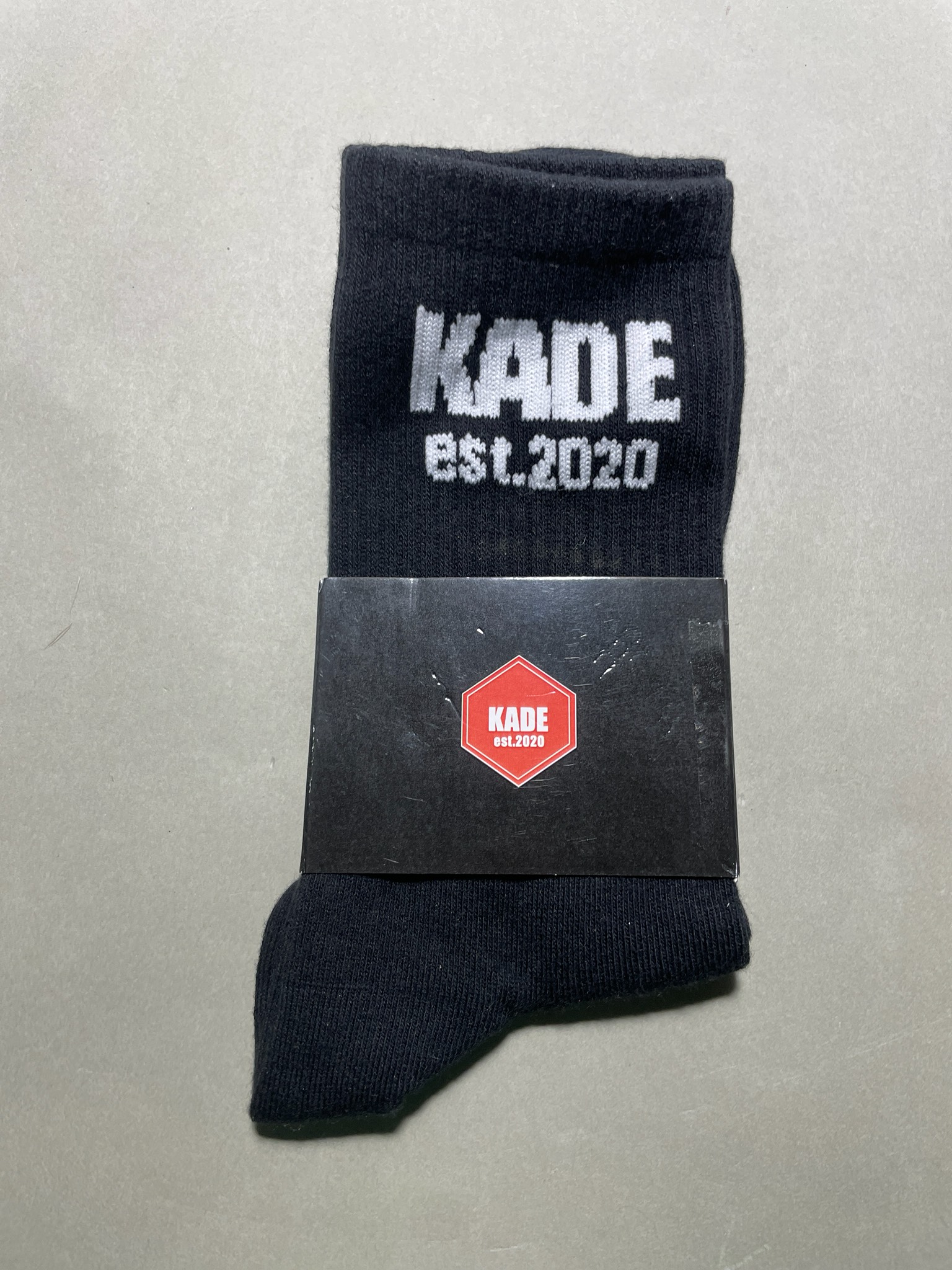 KADE Black Knit Socks