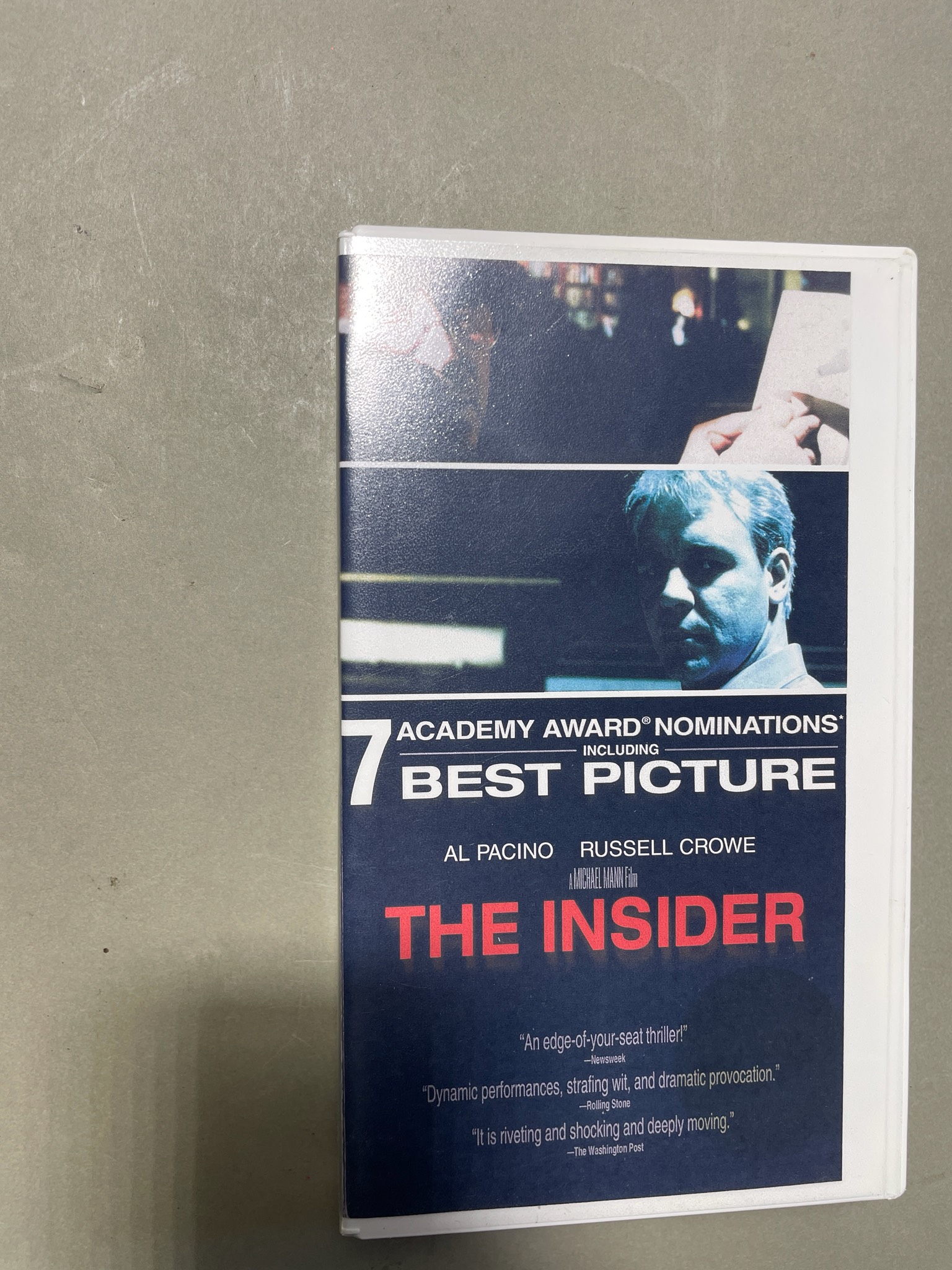 Touchstone The Insider VHS