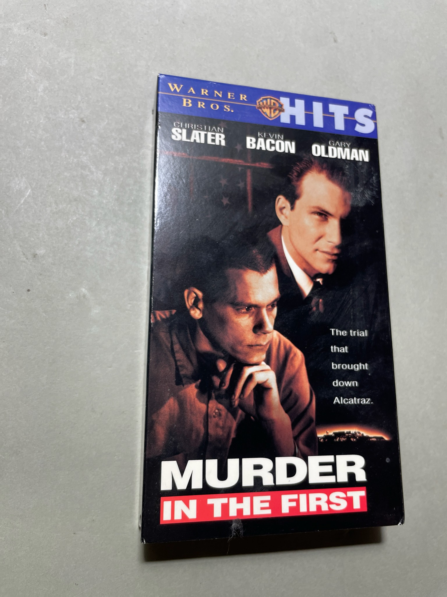 Warner Bros. Murder in the First VHS Tape